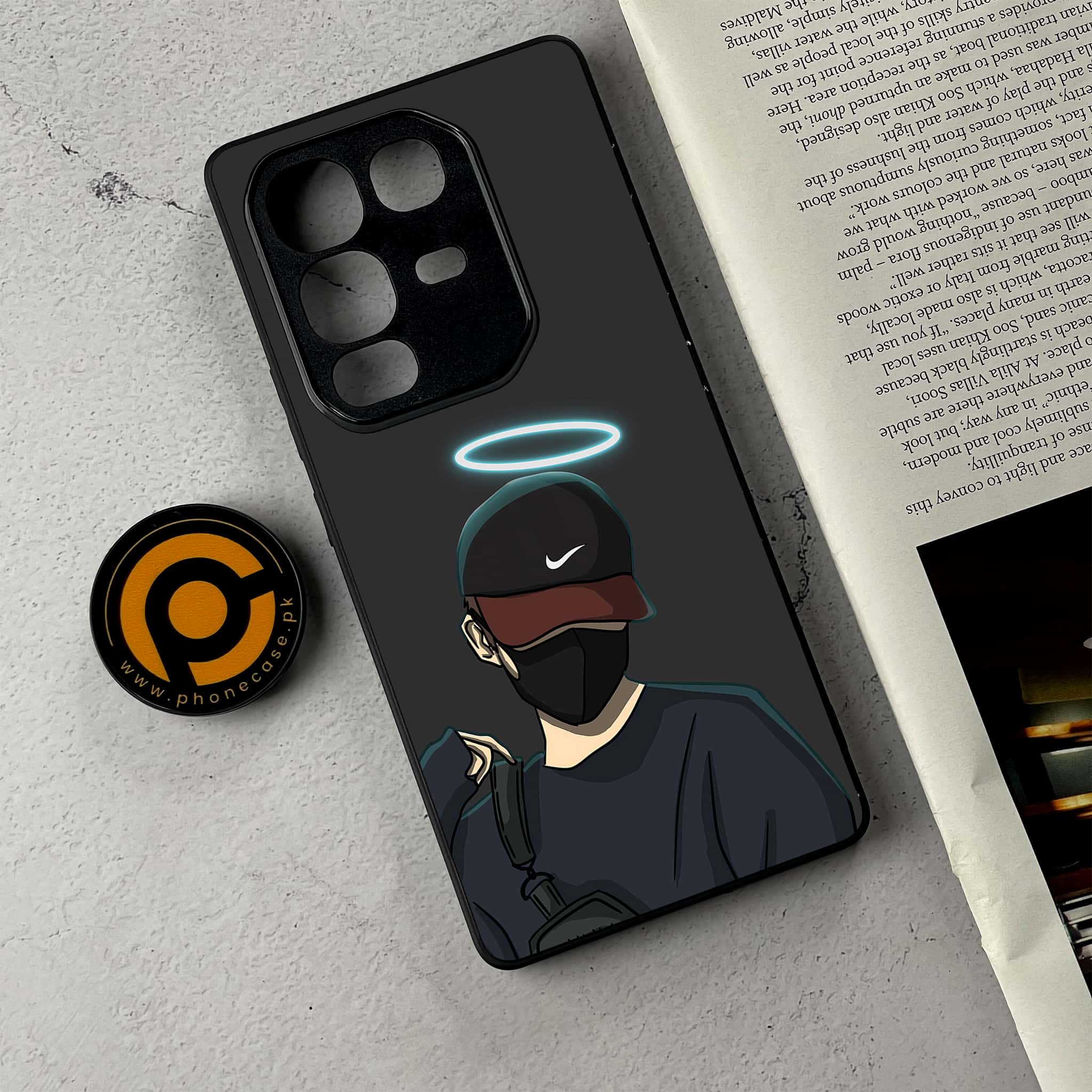 Infinix Note 50 Pro Plus - Anime Series - Premium Metal Printed Soft Bumper Shockproof Case