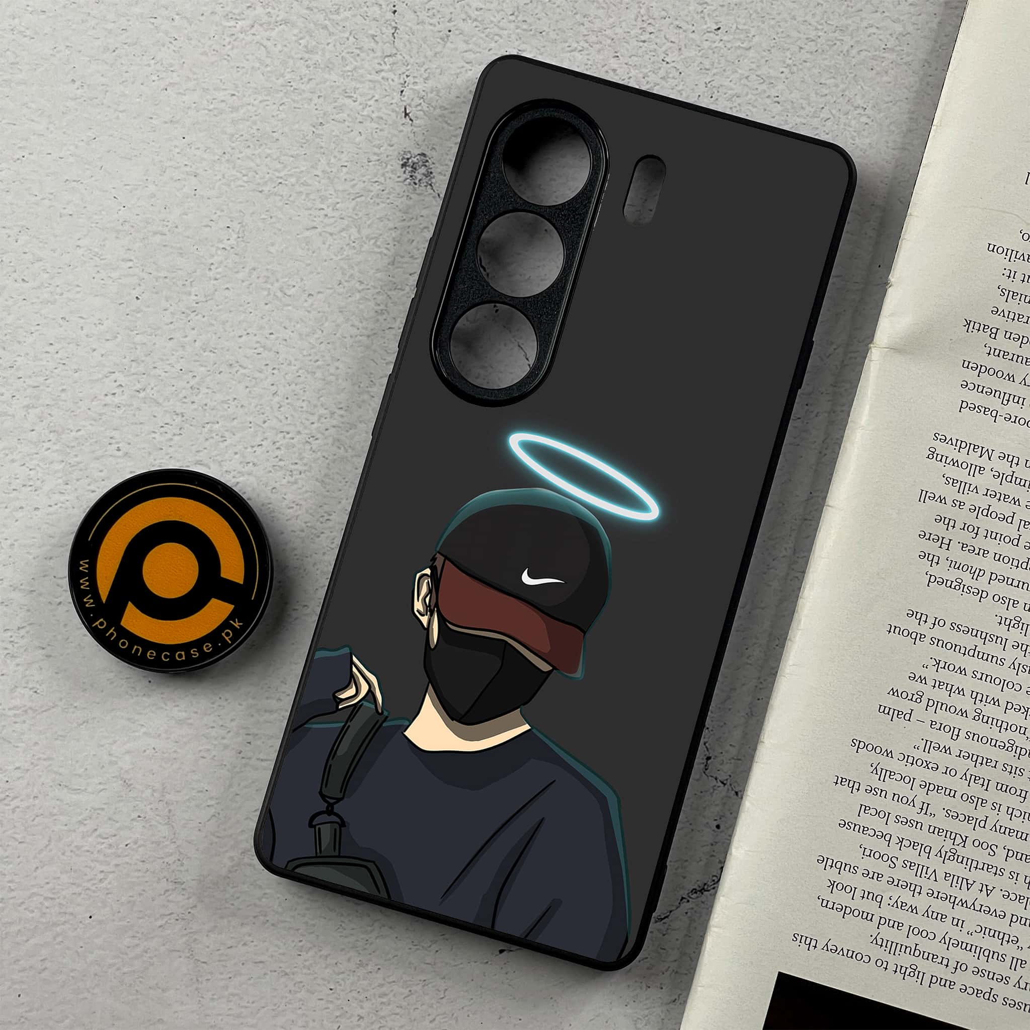 Tecno Camon 40 - Anime Series - Premium Metal Printed Soft Bumper Shockproof Case