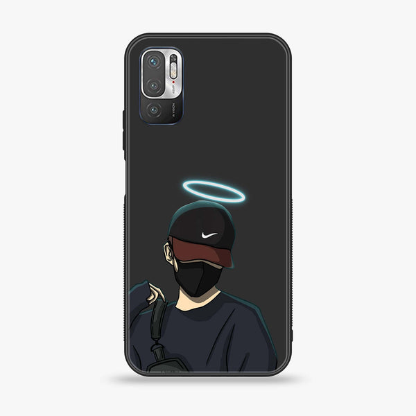 Xiaomi Redmi Note 10 5G - Anime Design 4  - Premium Printed Glass soft Bumper shock Proof Case  CS-34847