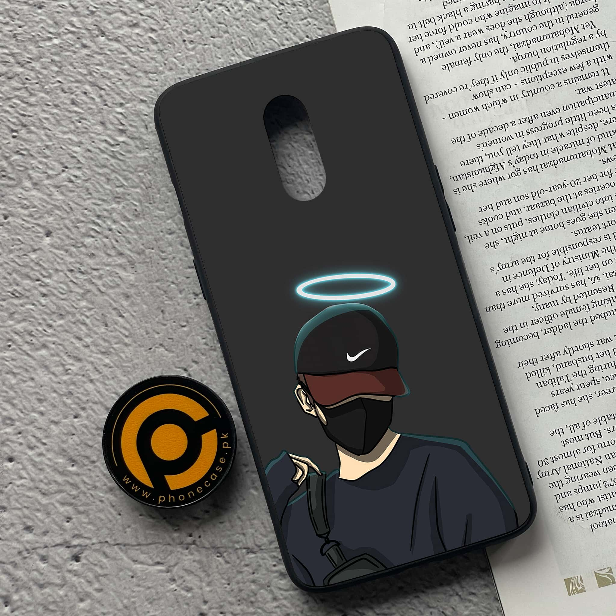 OnePlus 7 - Anime Series - Premium Printed Glass soft Bumper shock Proof Case