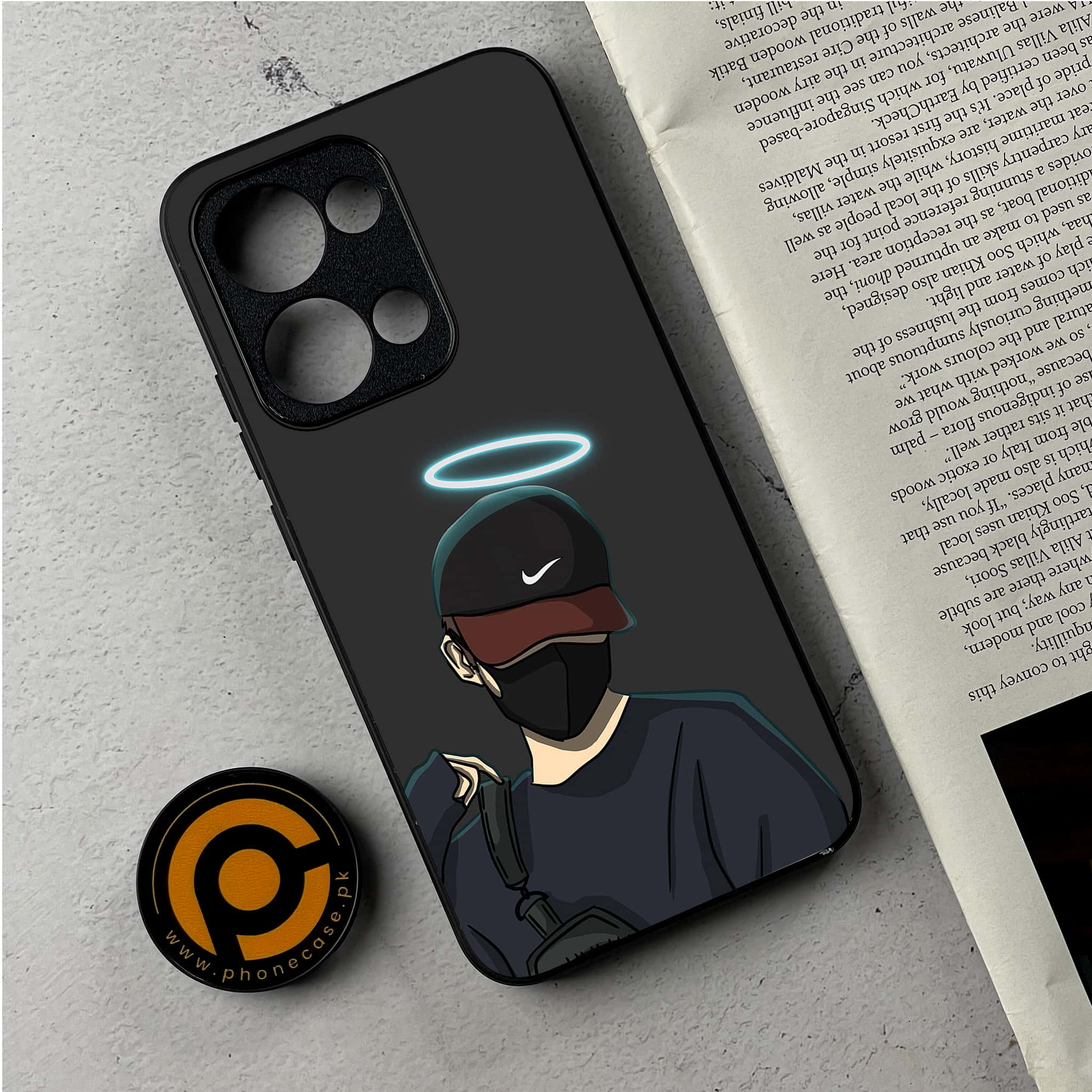 Oppo Reno 13 - Anime Series - Premium Metal Printed Soft Bumper Shockproof Case