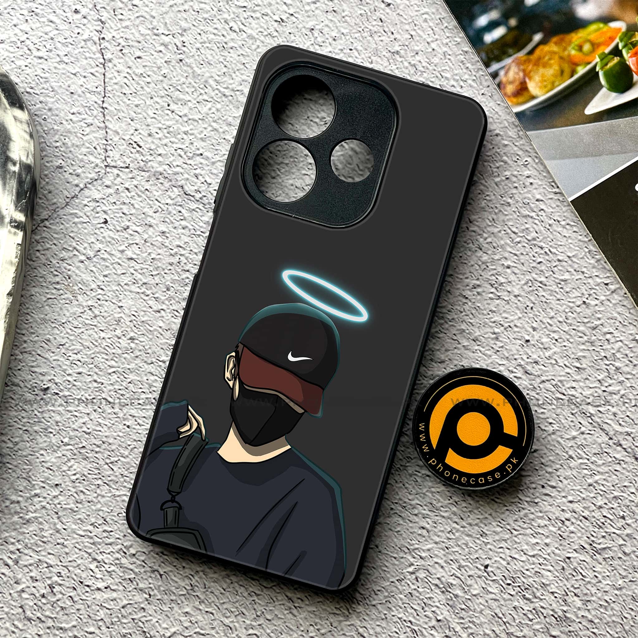 Oppo A5 Pro - Anime Series - Premium Metal Printed soft Bumper shock Proof Case