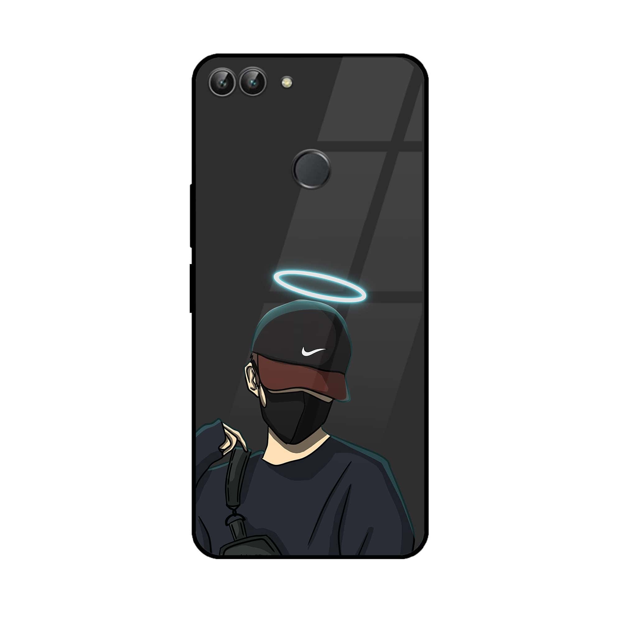 Huawei P Smart - Anime Series - Premium Printed Glass soft Bumper shock Proof Case