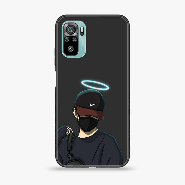 Xiaomi Redmi Note 10 - Anime Design 4  - Premium Printed Glass soft Bumper shock Proof Case