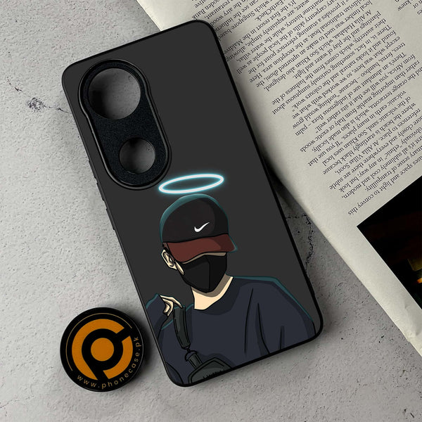 Vivo V50 - Anime Design 4  - Premium Metal Printed Soft Bumper Shockproof Case CS-38289