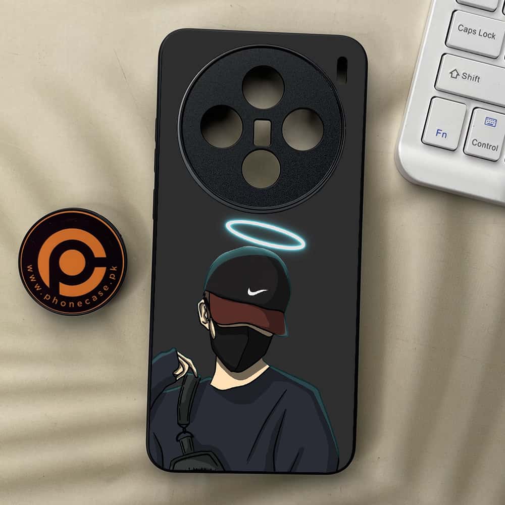 Vivo X200 - Anime Series - Premium Metal  Printed soft Bumper shock Proof Case