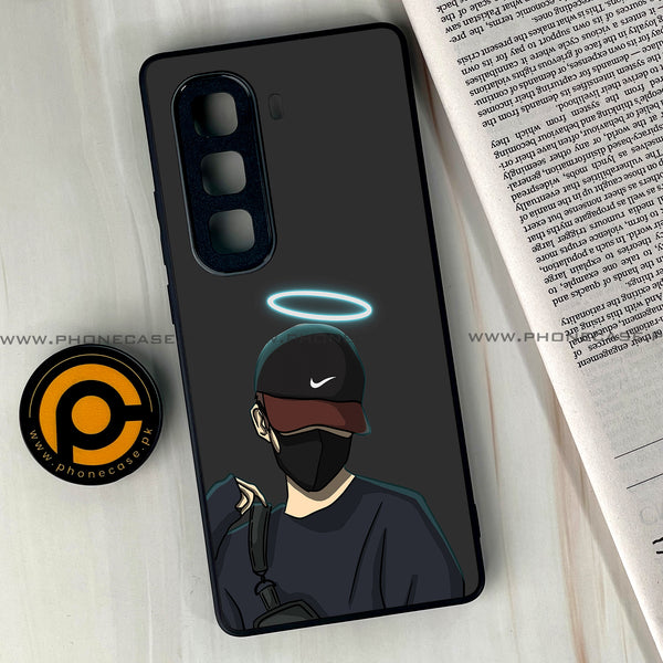 Infinix Hot 50 Pro Plus - Anime Design 4 - Premium Printed Glass soft Bumper shock Proof Case CS-21984