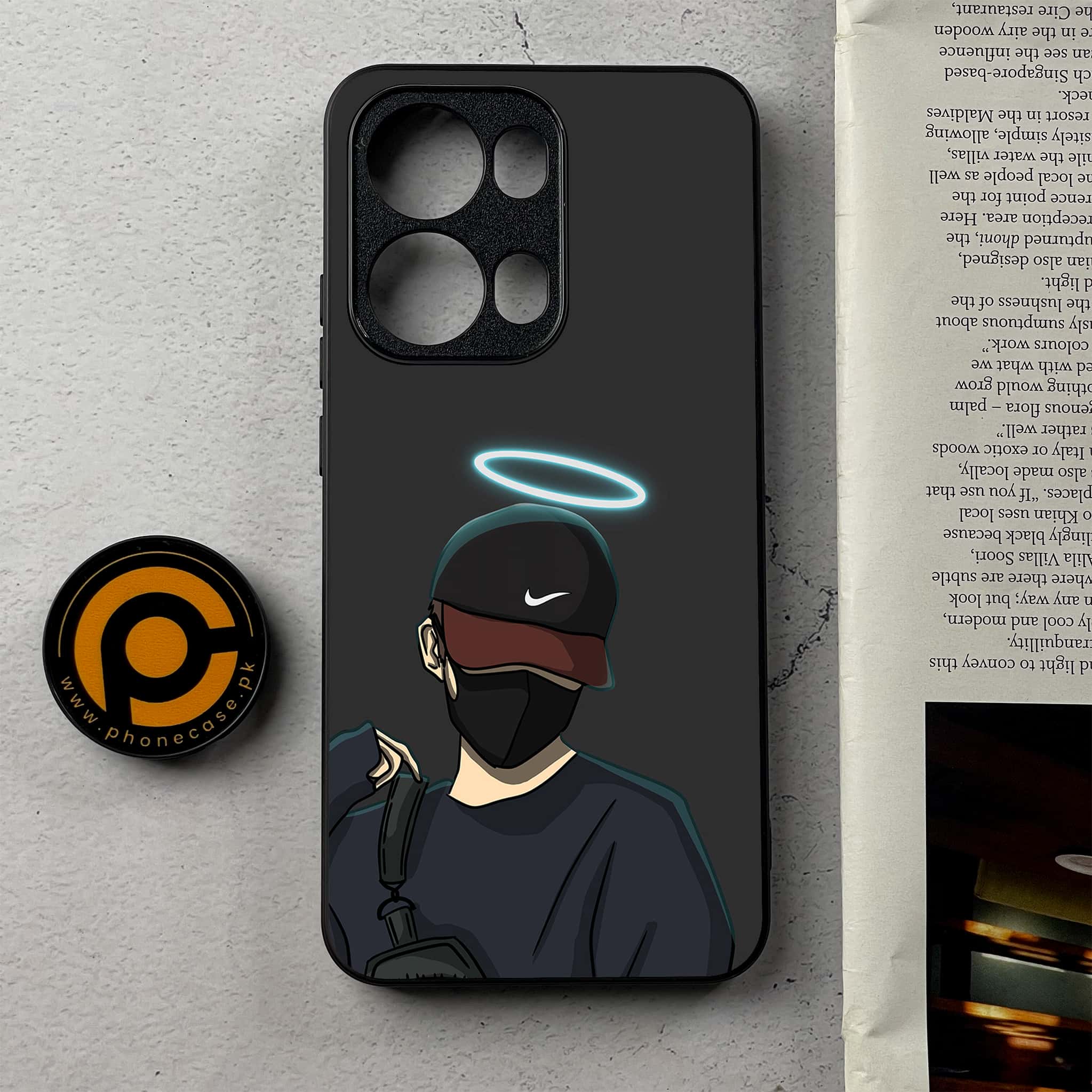 Oppo Reno 13 Pro - Anime Series - Premium Metal Printed Soft Bumper Shockproof Case