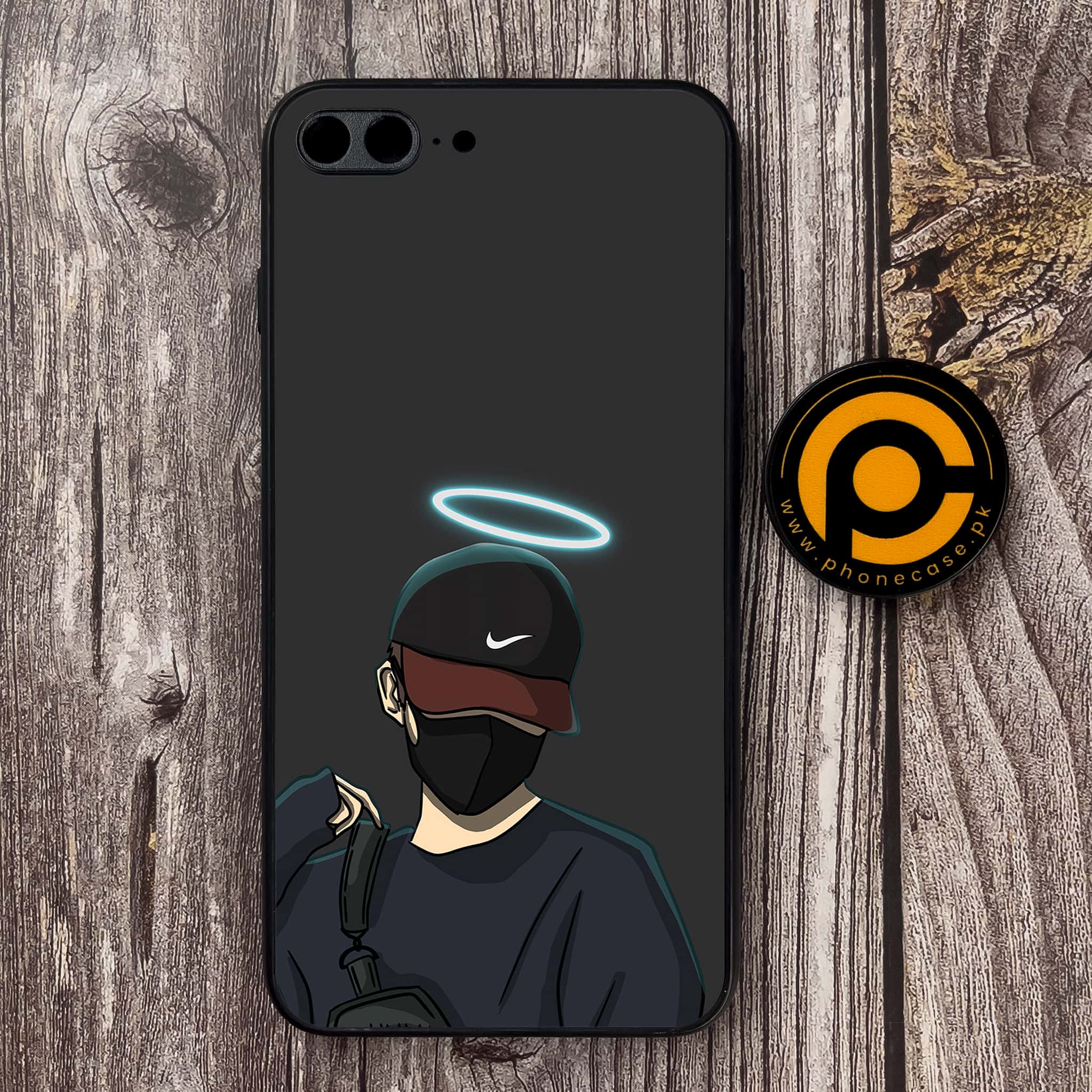 iPhone 7 Plus/ 8 Plus - Anime Series - Premium Metal Printed soft Bumper shock Proof Case
