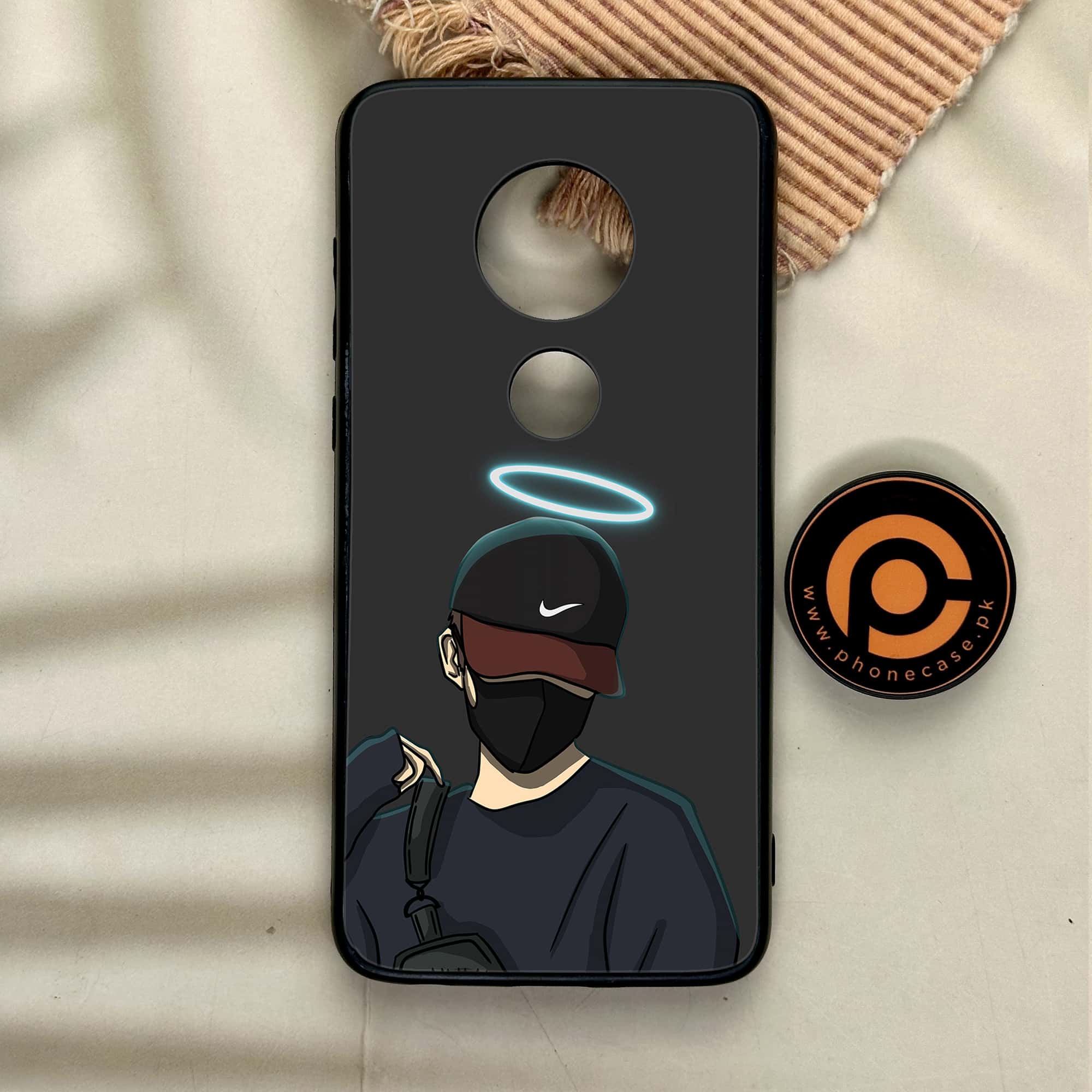 Moto G7 - Anime Series - Premium Printed Glass soft Bumper shock Proof Case