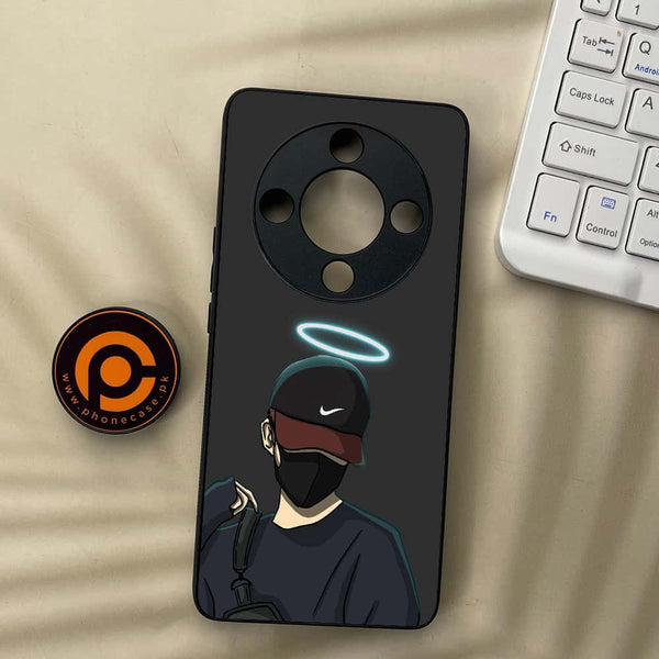 HONOR X9b 5G - Anime Design 4- Premium Metal  Printed soft Bumper shock Proof Case CS-44684