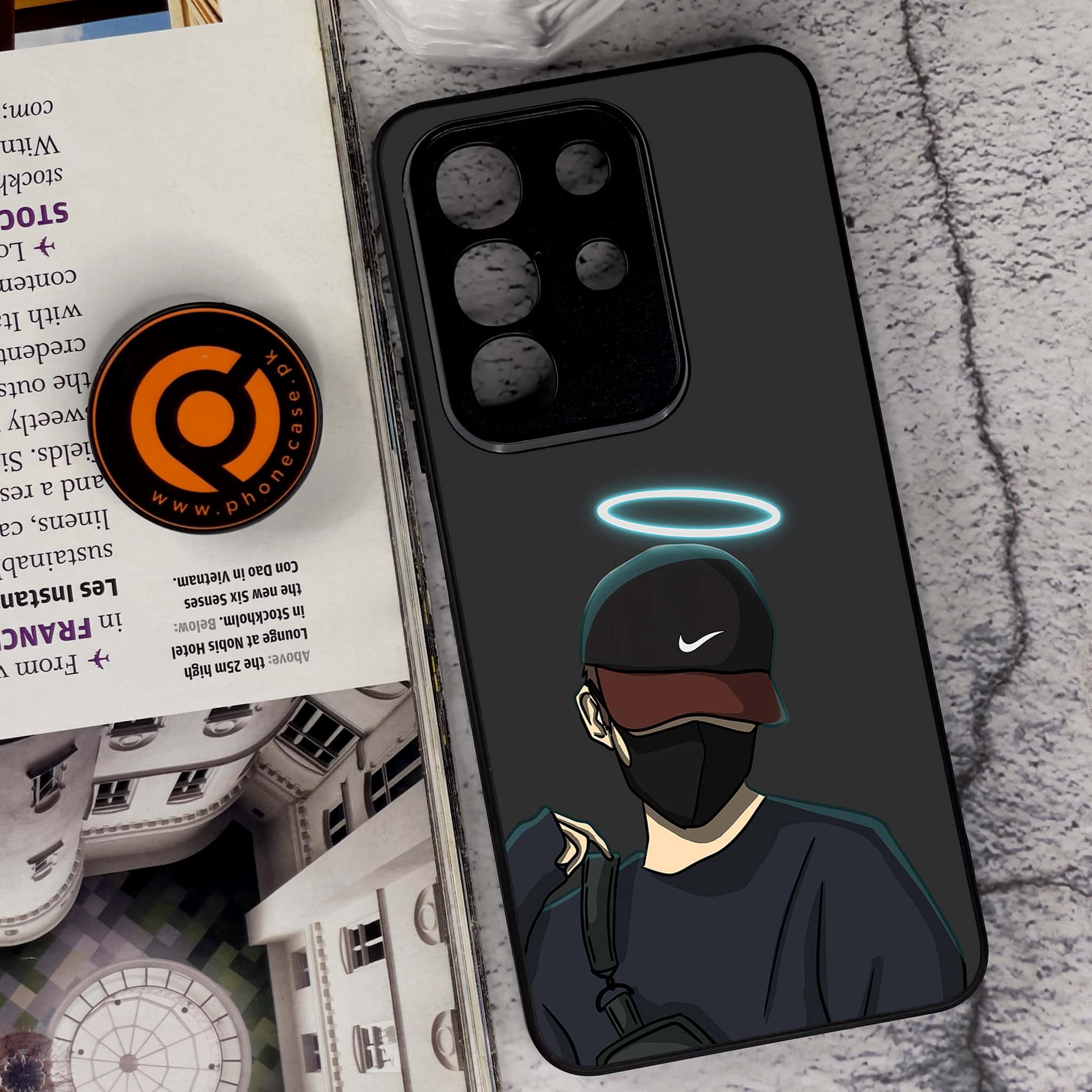 Vivo Y29 4G - Anime Series - Premium Metal Printed soft Bumper Shock Proof Case