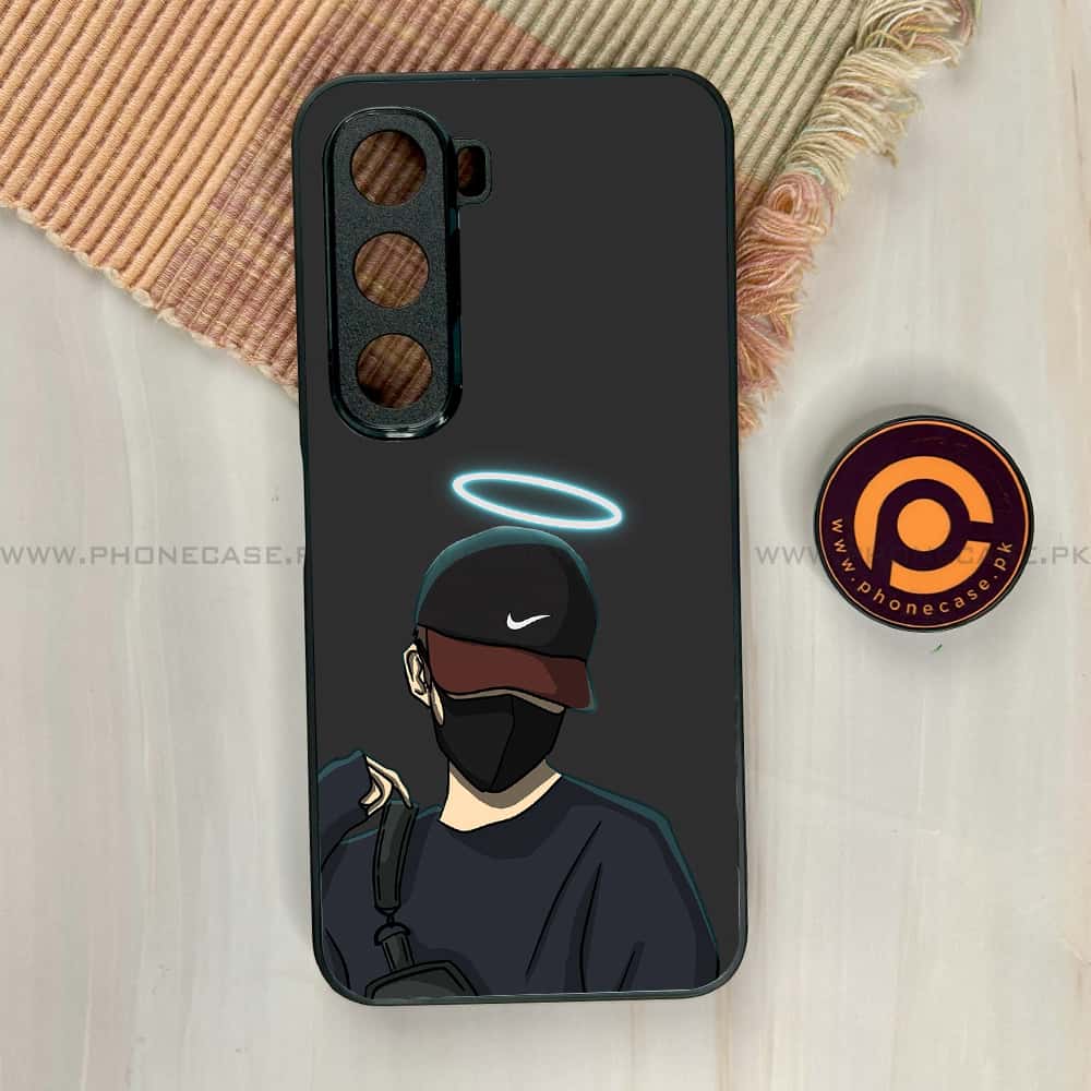 Infinix Hot 60i - Anime Series - Premium Metal Printed soft Bumper shock Proof Case