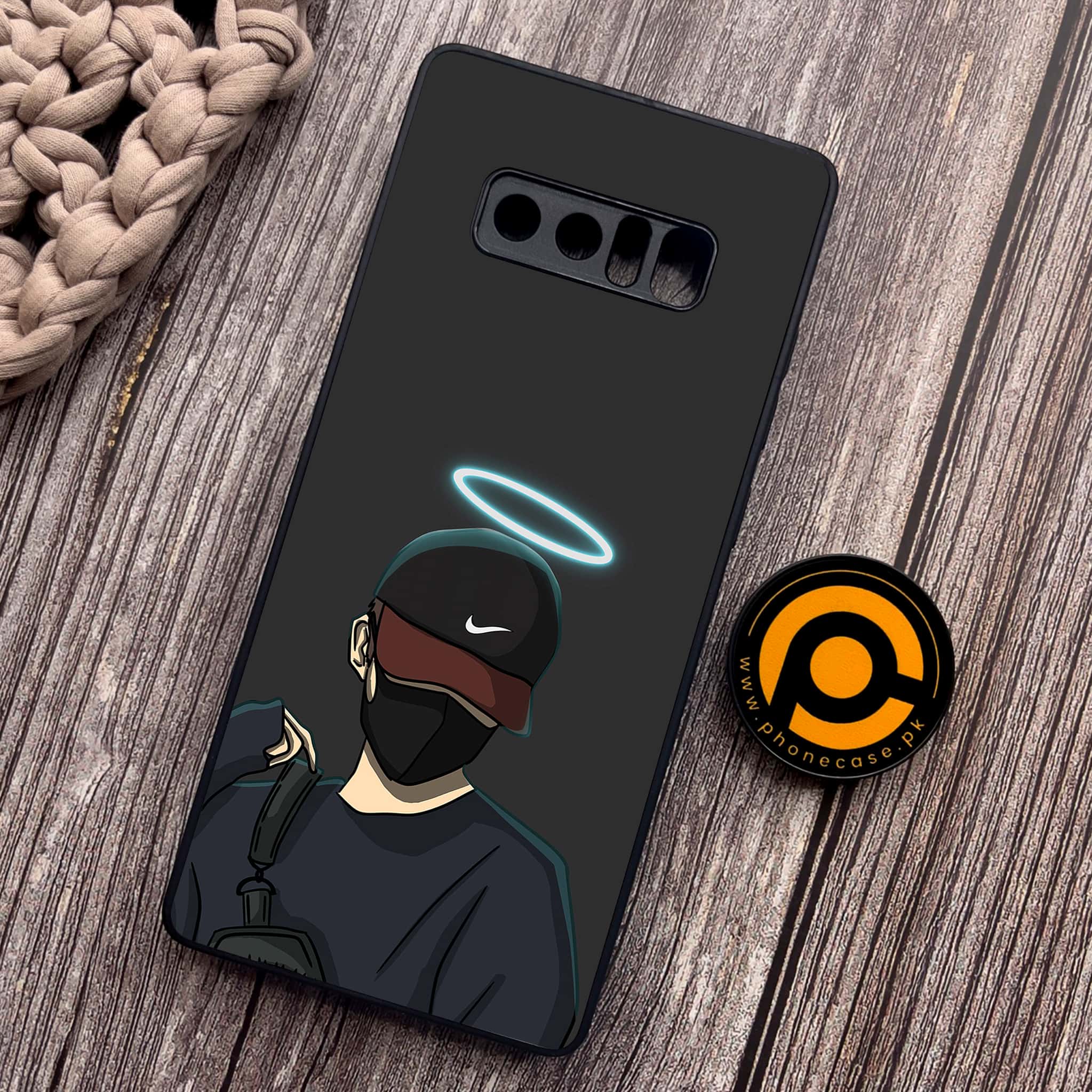 Samsung Galaxy Note 8 - Anime Series - Premium Metal Printed soft Bumper shock Proof Case