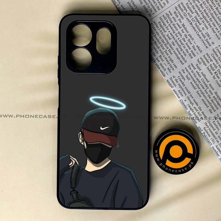 Infinix Hot 50i /  Smart 9/ Smart 9 HD - Anime Design 4 - Premium Metal Printed soft Bumper shock Proof Case