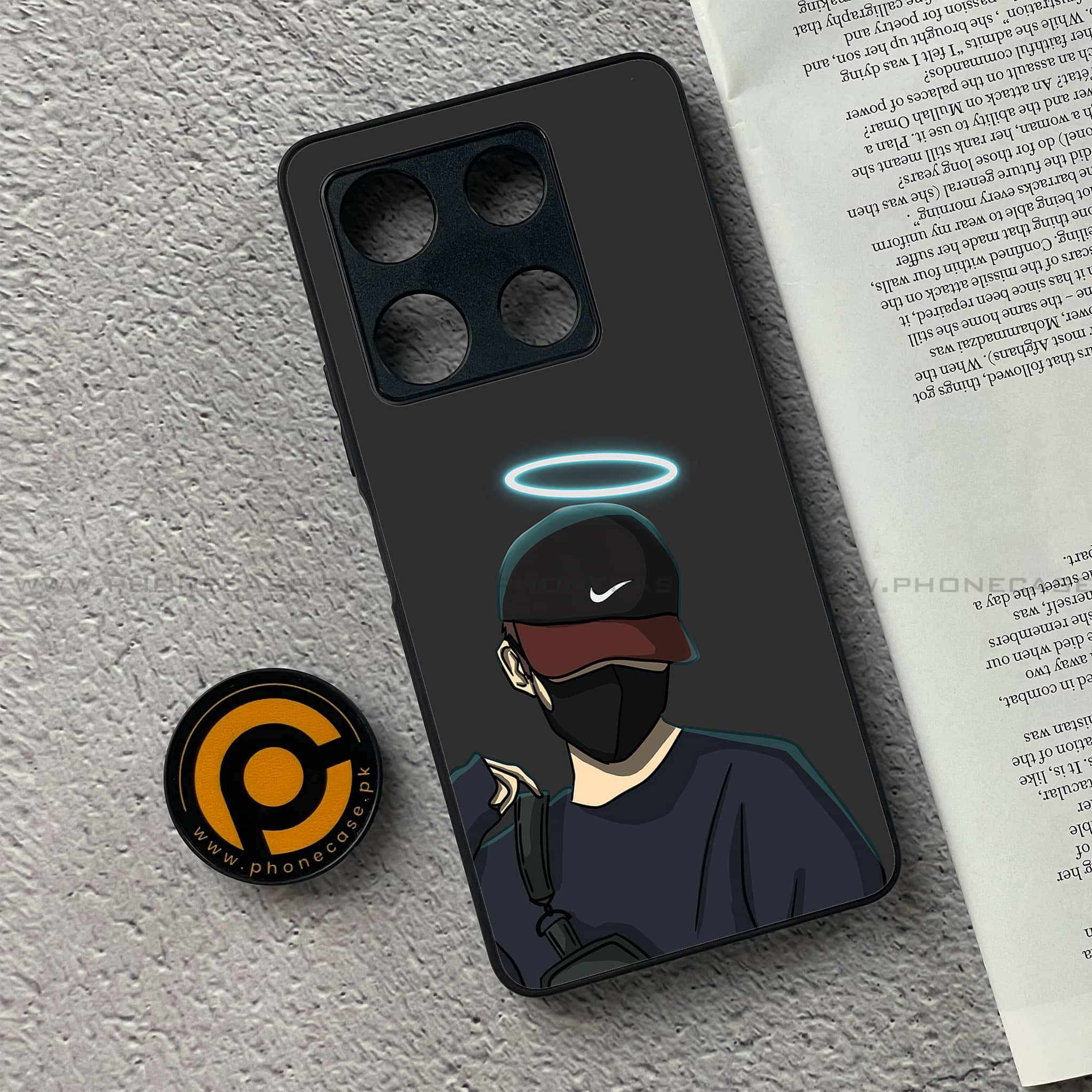 Infinix Note 30 Pro - Anime Series - Premium Metal Printed soft Bumper shock Proof Case