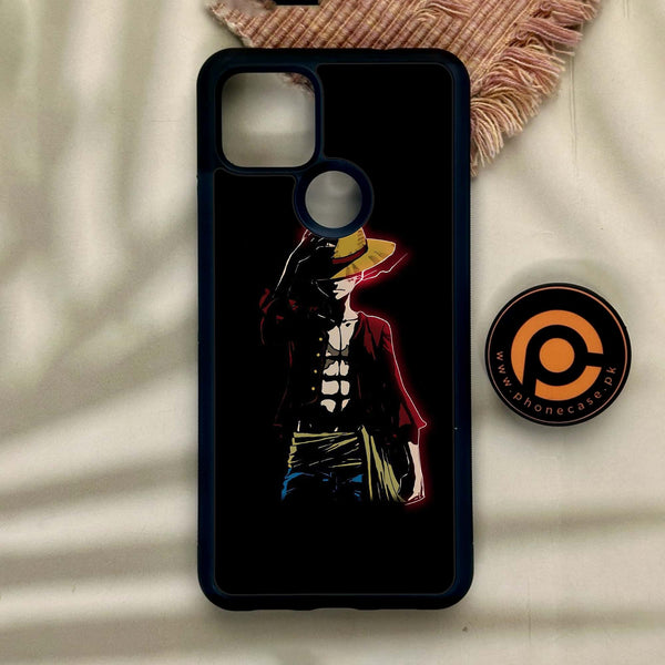 Google Pixel 4a 5G - Anime Series Design 5 - Premium Metal Printed Soft Bumper Shock Proof Case