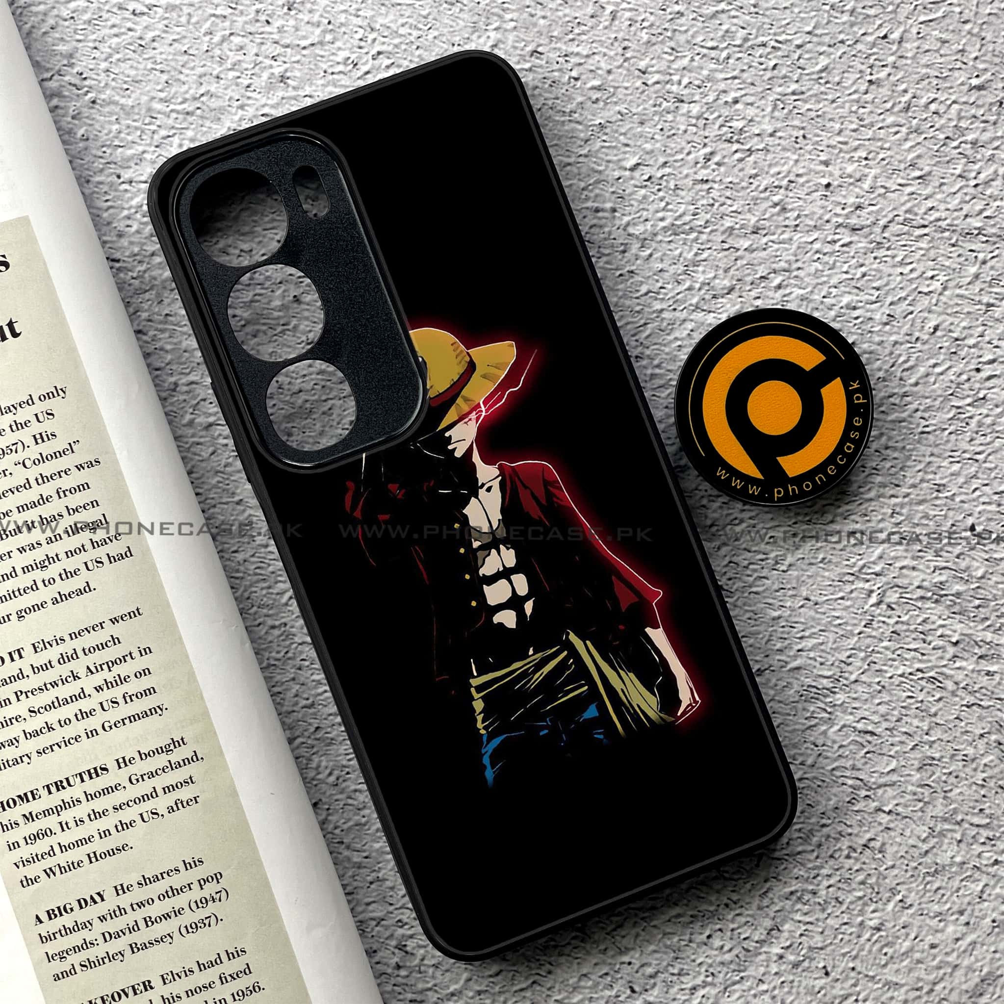 Vivo Y19s Pro - Anime Series - Premium Metal Printed soft Bumper shock Proof Case