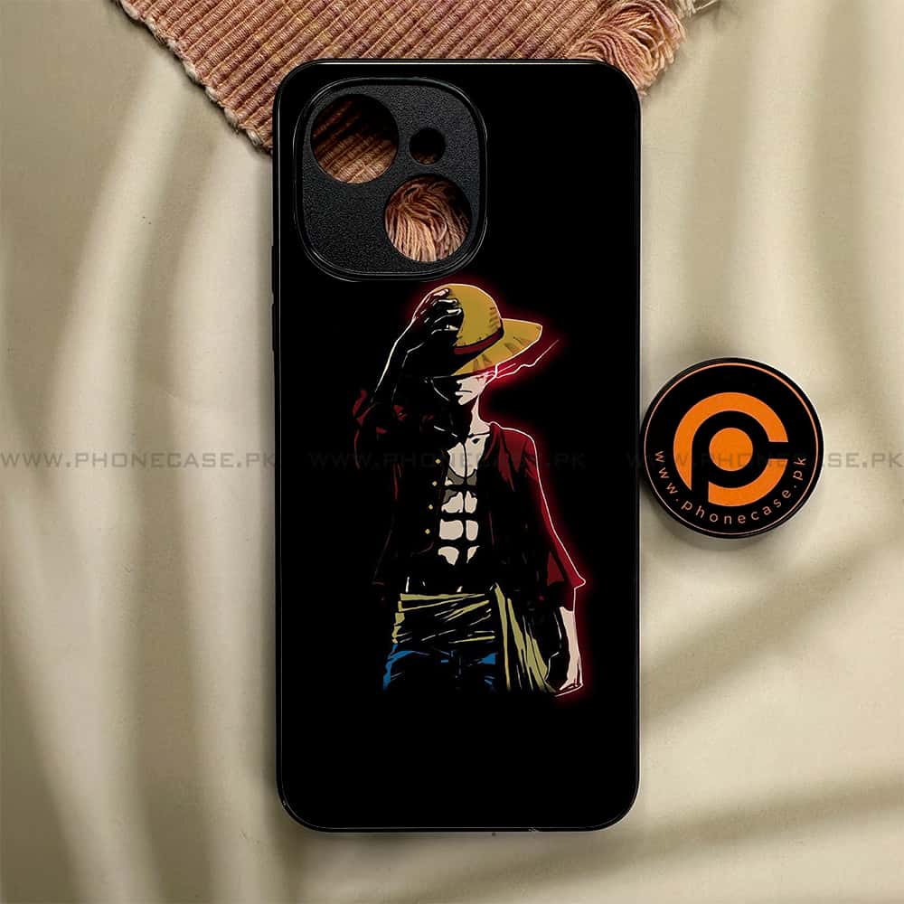 Tecno Spark 40C - Anime Series - Premium Metal Printed soft Bumper shock Proof Case