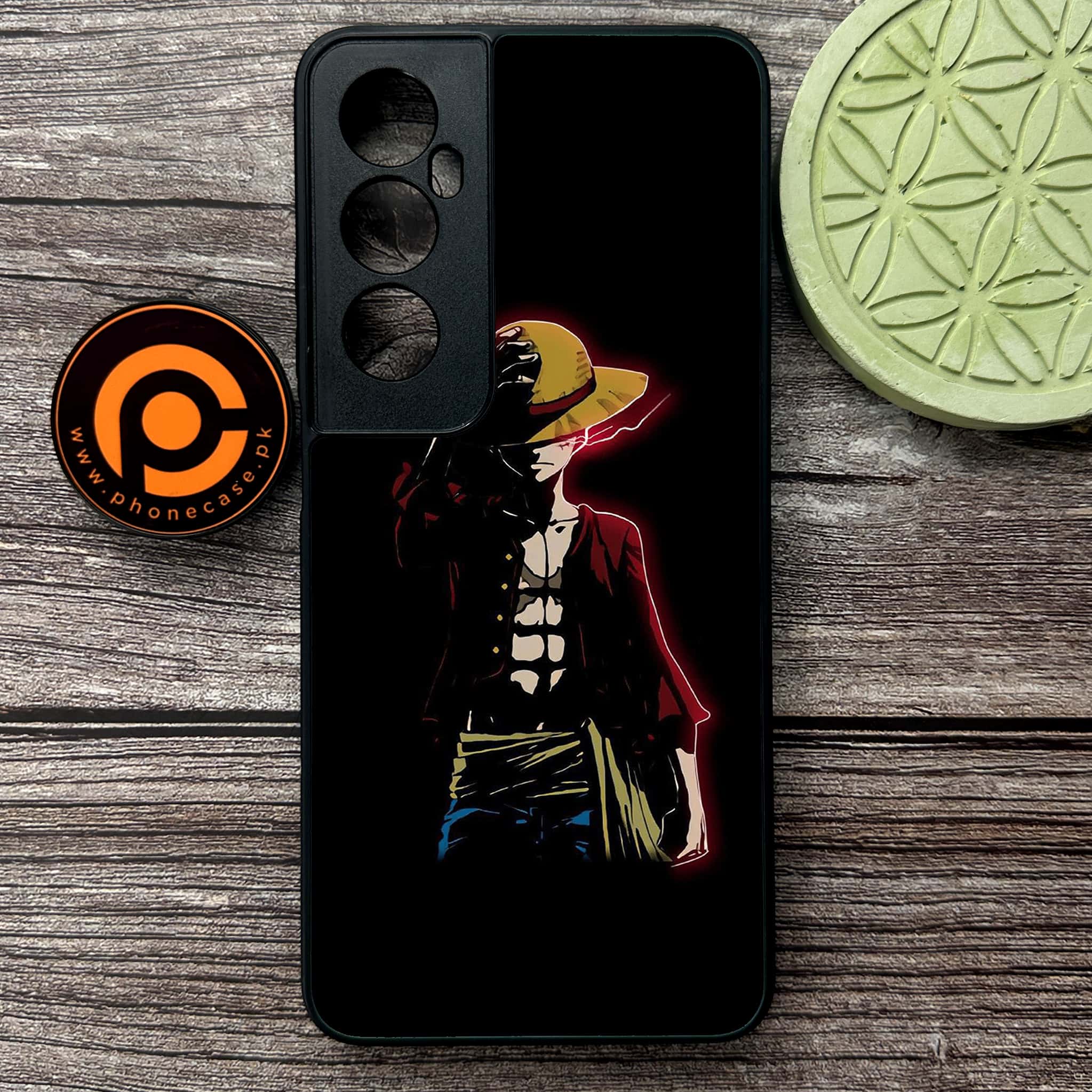 Realme C65  - Anime Series - Premium Metal Printed soft Bumper shock Proof Case