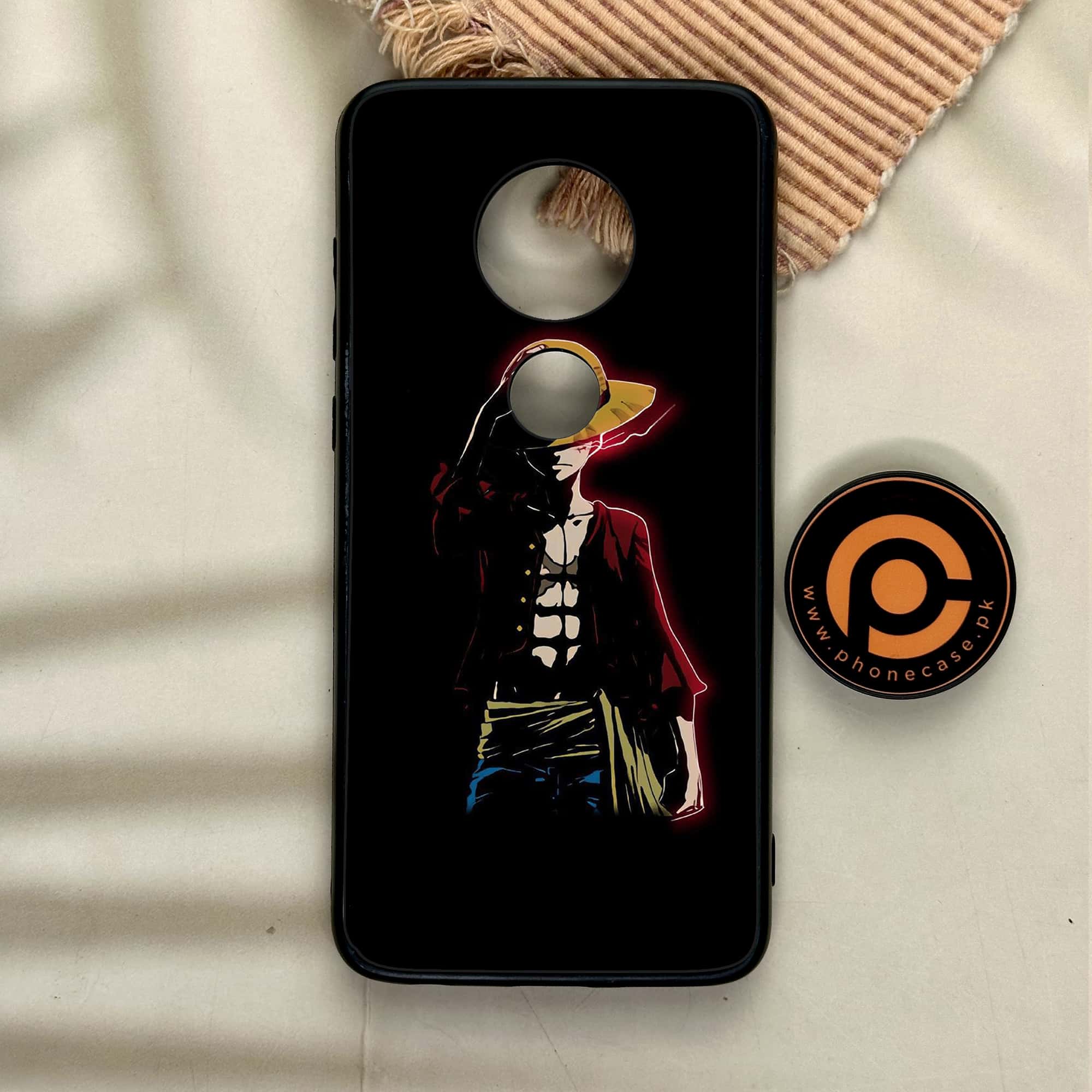 Moto G7 - Anime Series - Premium Printed Glass soft Bumper shock Proof Case