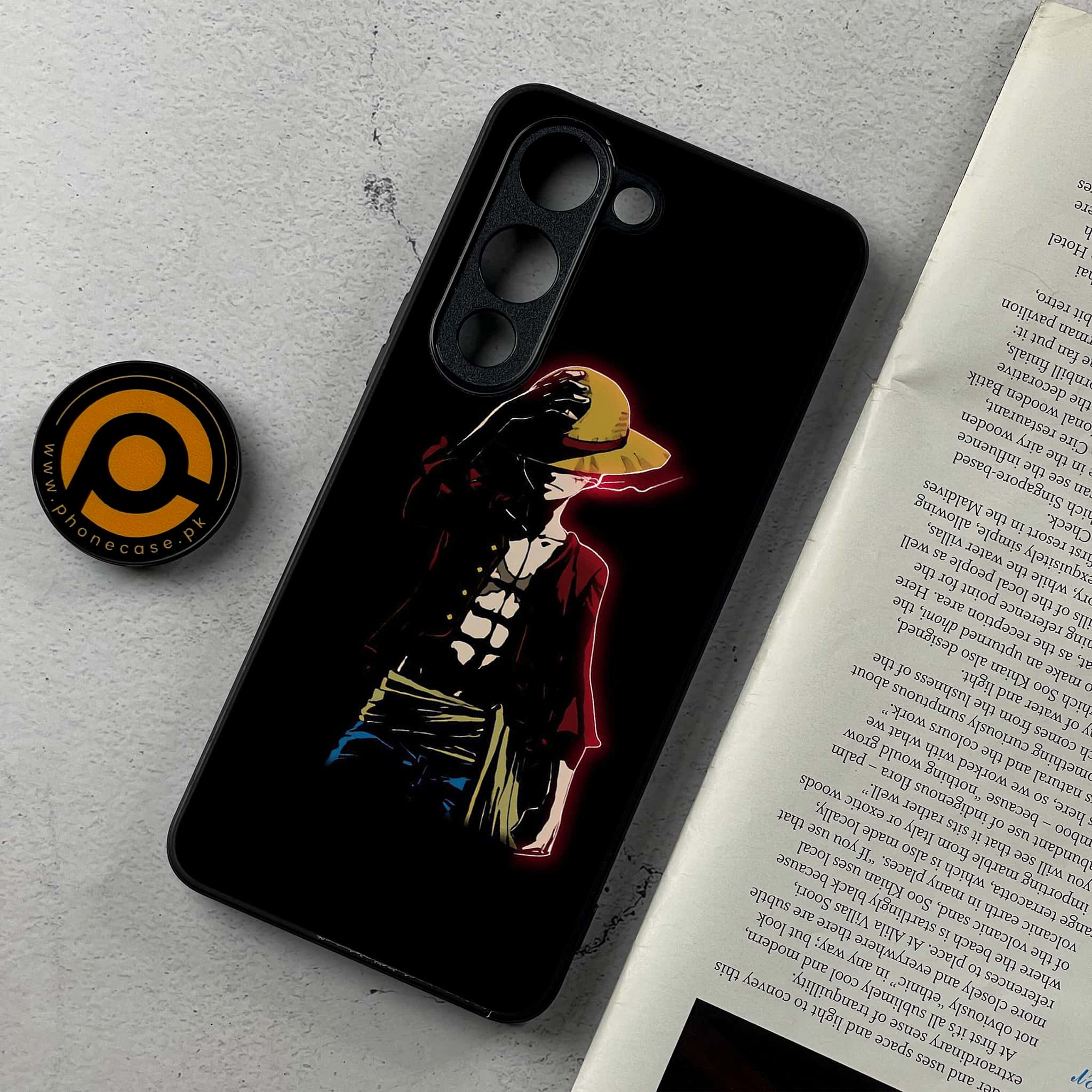 Vivo Y04 - Anime Series - Premium Metal Printed Soft Bumper Shockproof Case