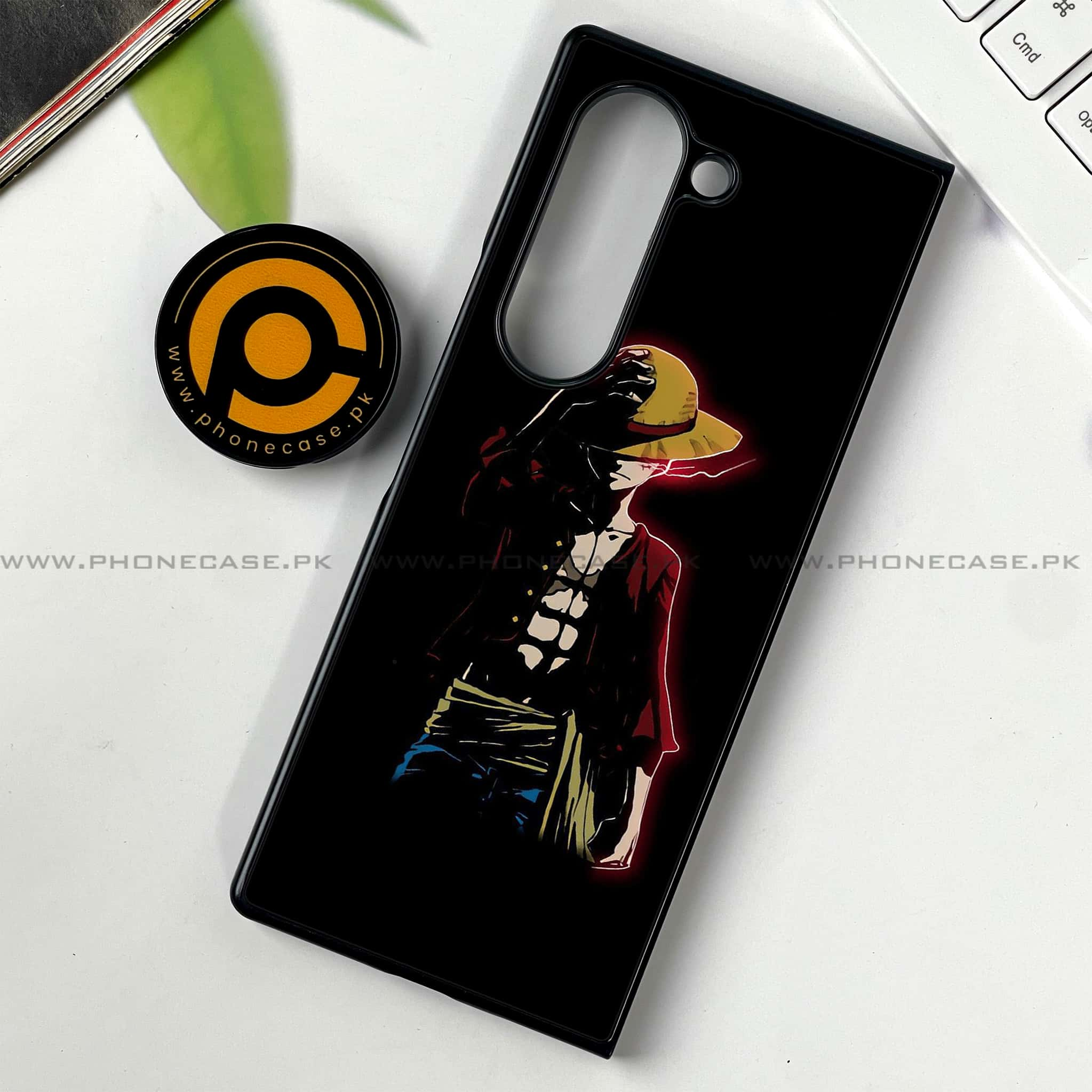 Samsung Galaxy Z Fold 6 - Anime Series - Premium Printed Metal soft Bumper shock Proof Case