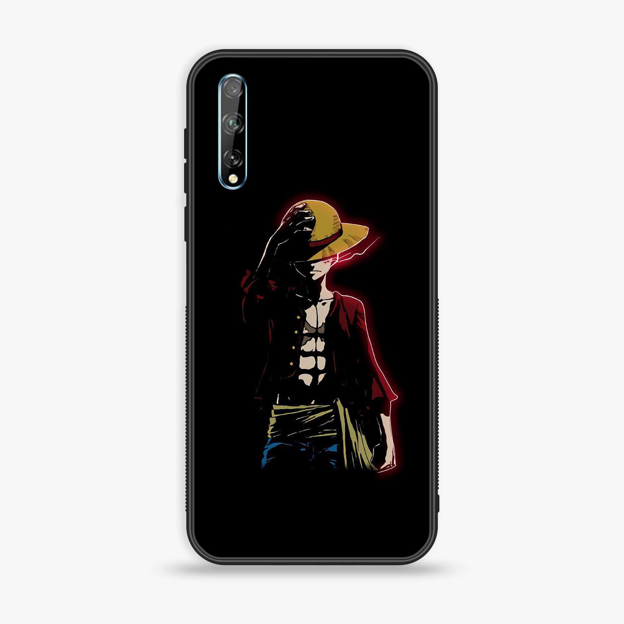 Huawei Y8p - Anime Series - Premium Printed Glass soft Bumper shock Proof Case