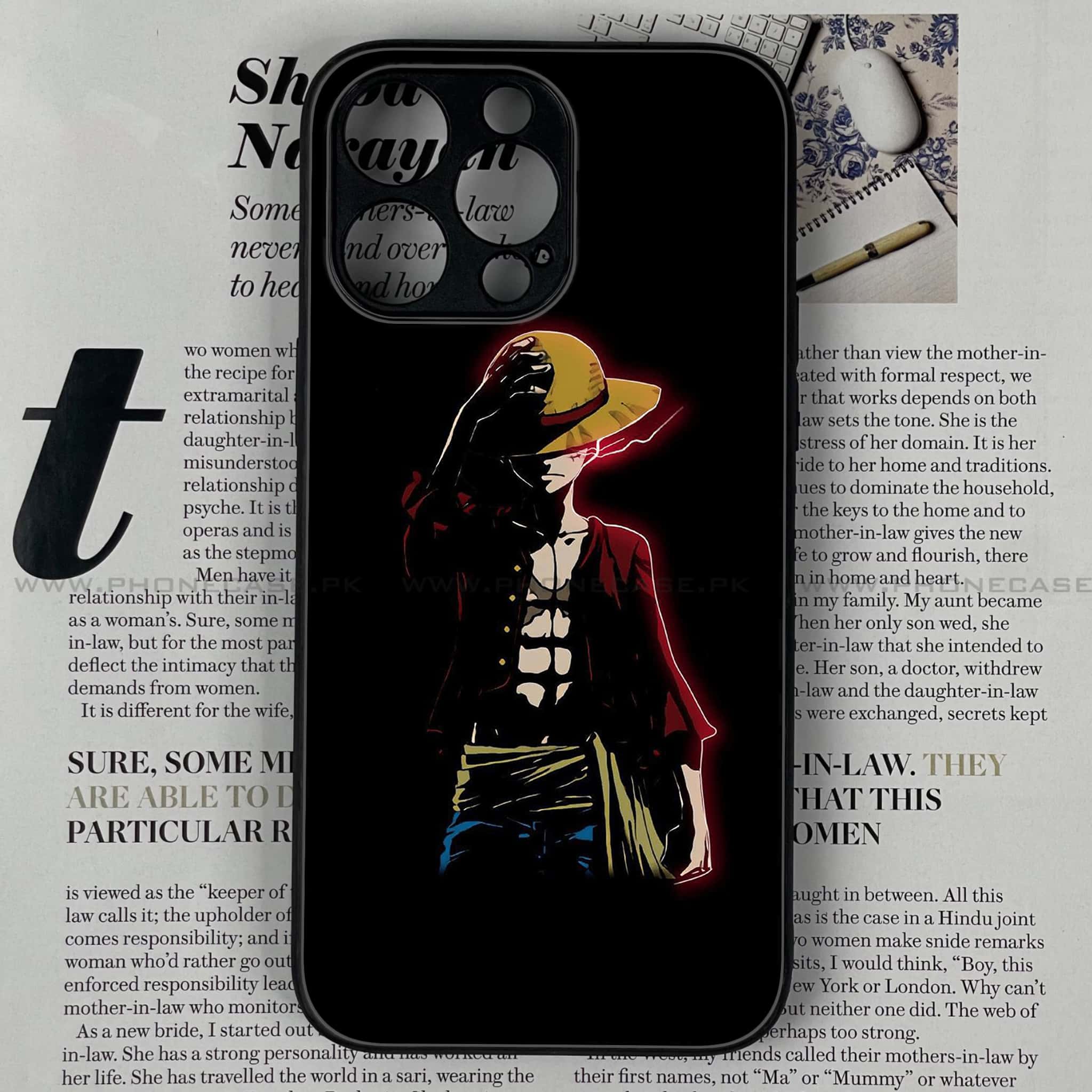 iPhone 13 Pro Max - Anime Series - Premium Metal Printed soft Bumper shock Proof Case