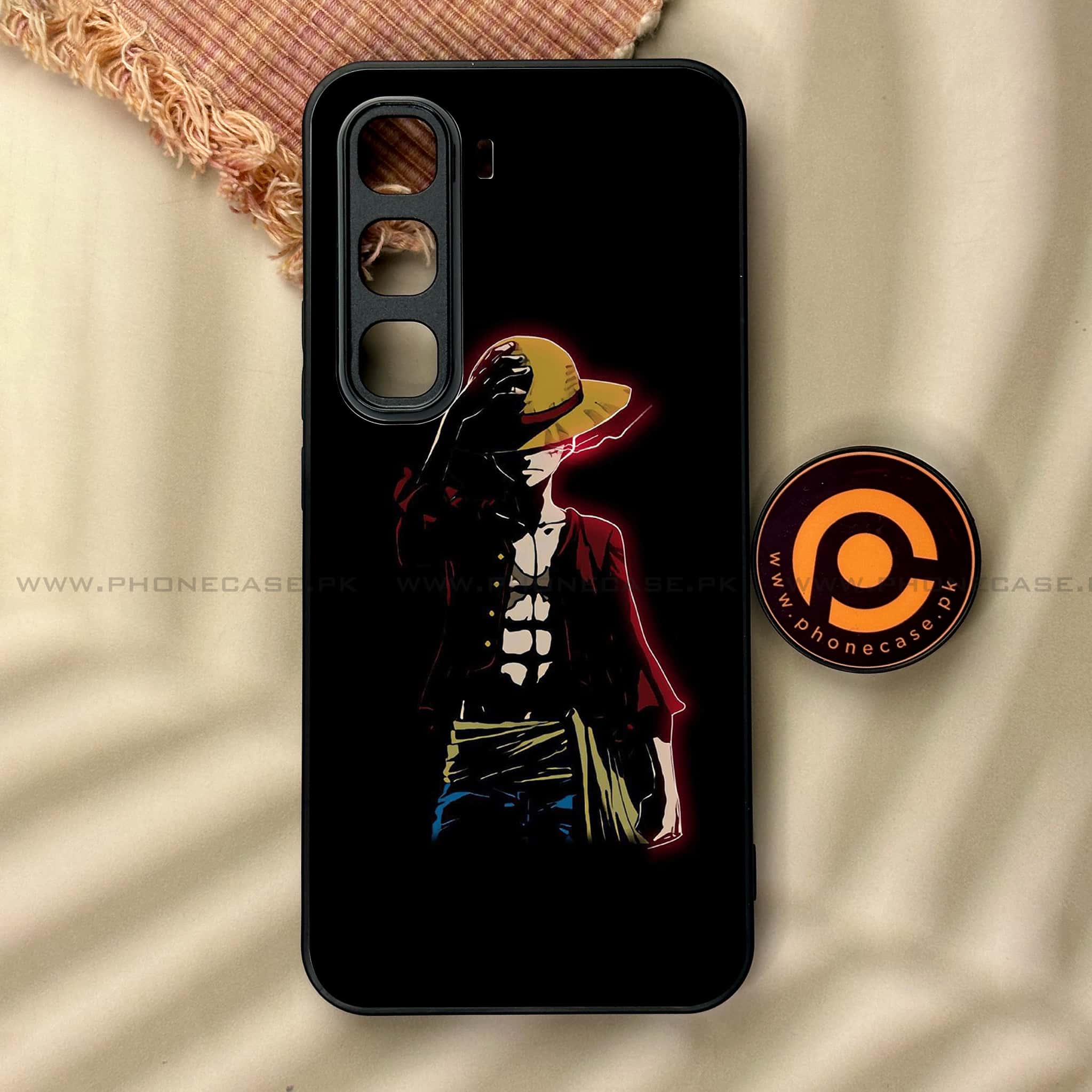 Infinix Hot 60 Pro - Anime Series - Premium Metal Printed soft Bumper shock Proof Case