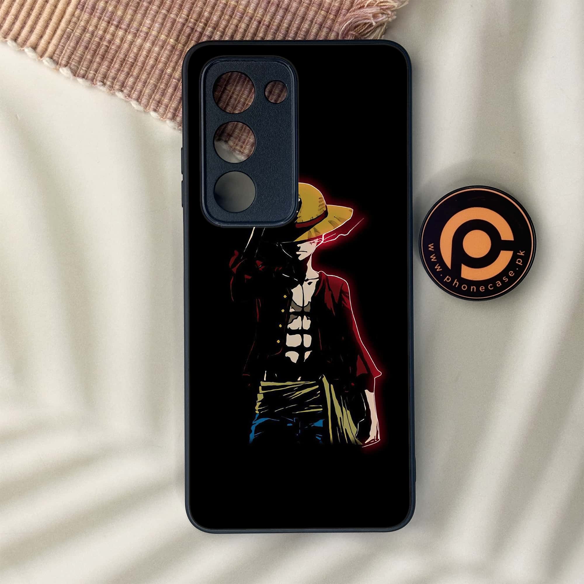 Oppo A5 2025 - Anime Series - Premium Metal Printed soft Bumper shock Proof Case