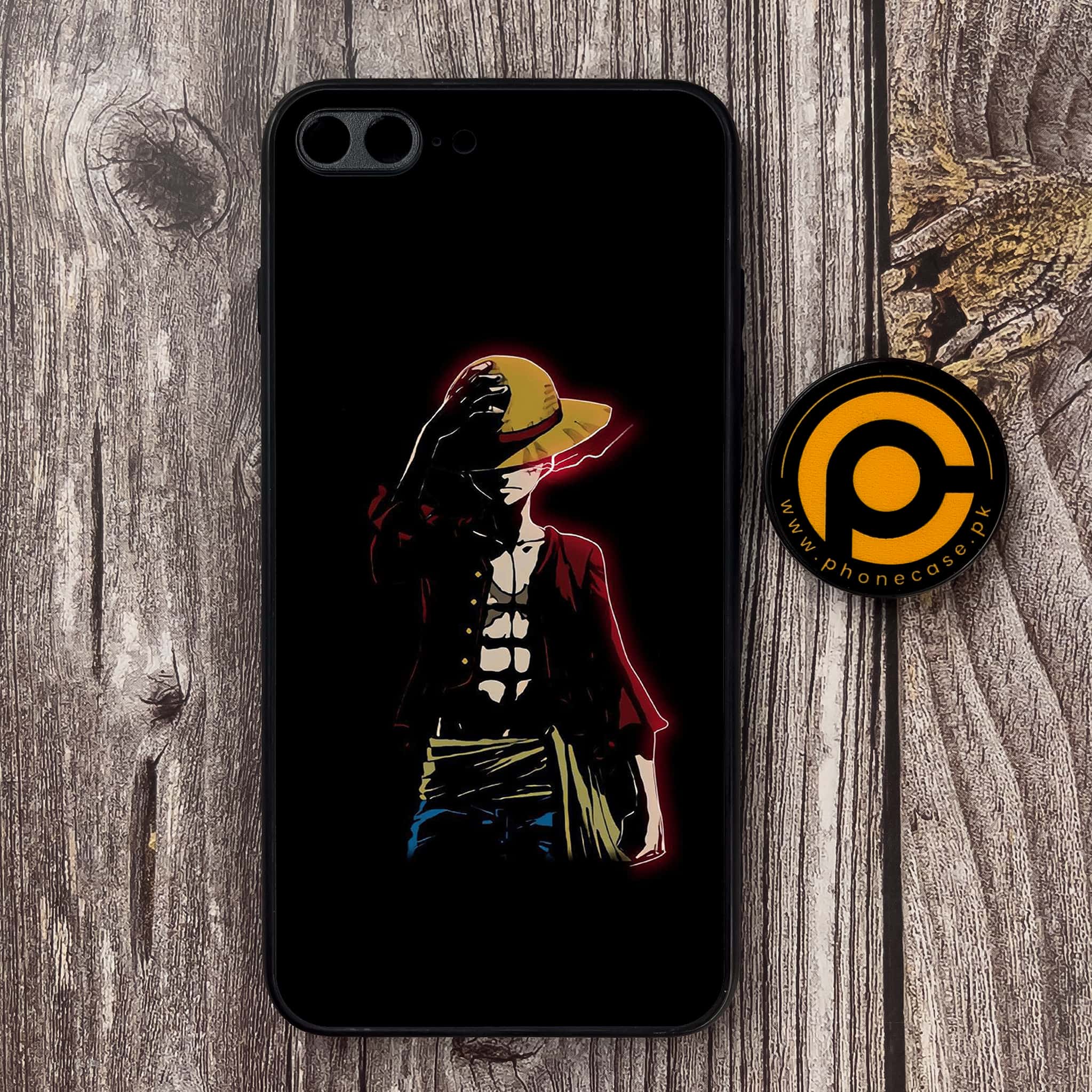 iPhone 7 Plus/ 8 Plus - Anime Series - Premium Metal Printed soft Bumper shock Proof Case