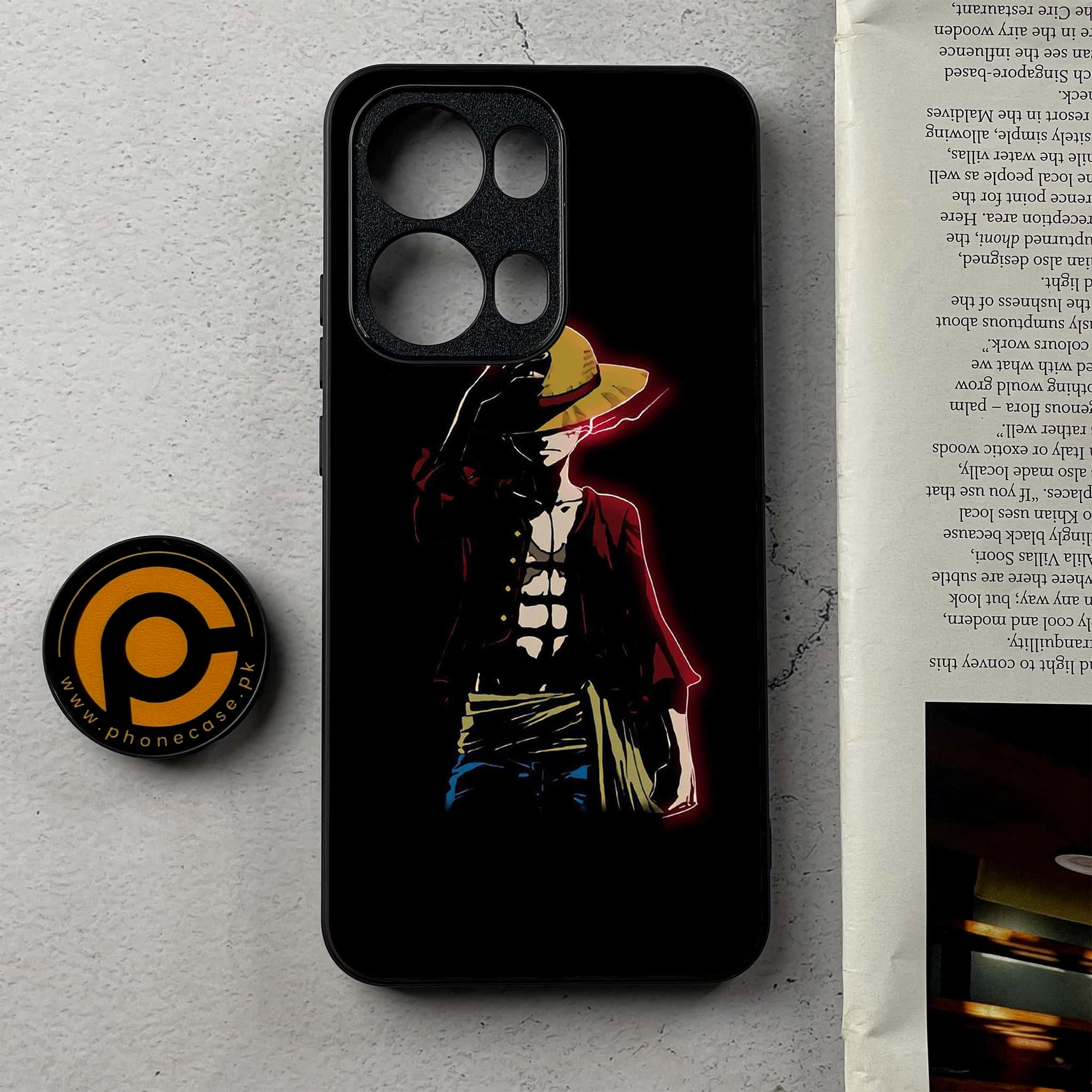 Oppo Reno 13 Pro - Anime Series - Premium Metal Printed Soft Bumper Shockproof Case