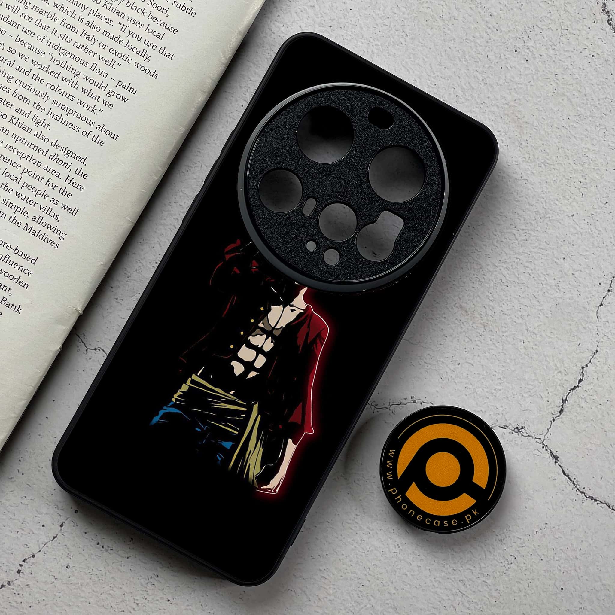 Xiaomi 15 Ultra - Anime Series - Premium Metal Printed Soft Bumper Shockproof Case