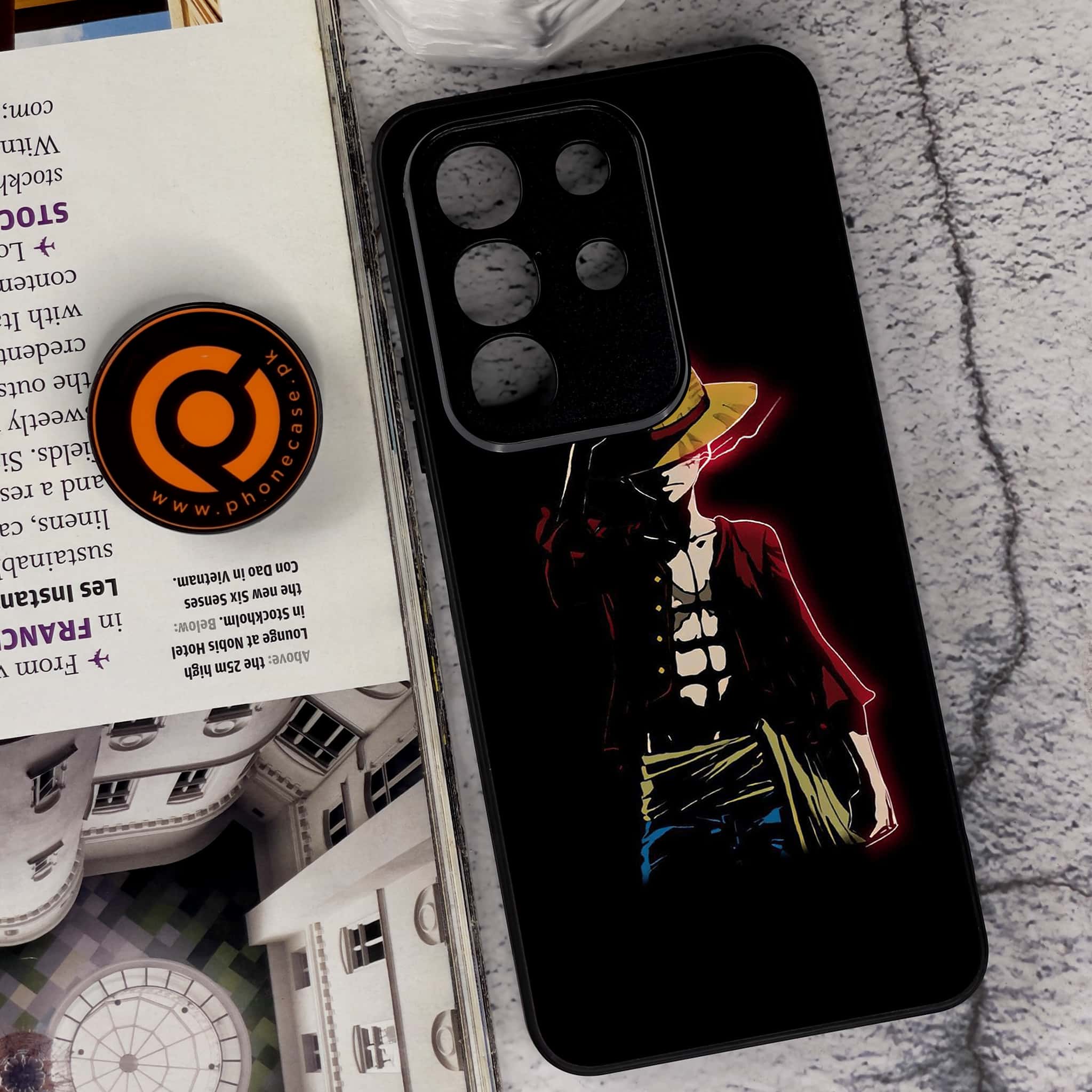 Vivo Y29 4G - Anime Series - Premium Metal Printed soft Bumper Shock Proof Case