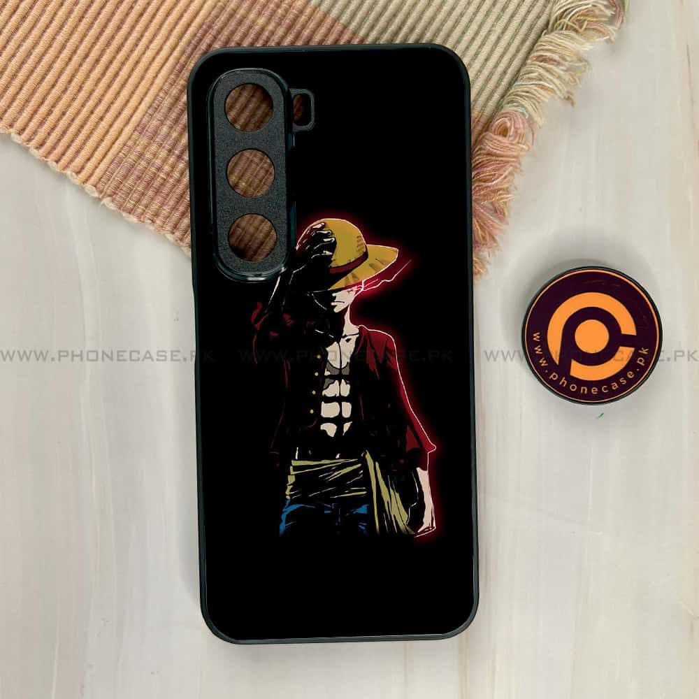 Infinix Hot 60i - Anime Series - Premium Metal Printed soft Bumper shock Proof Case