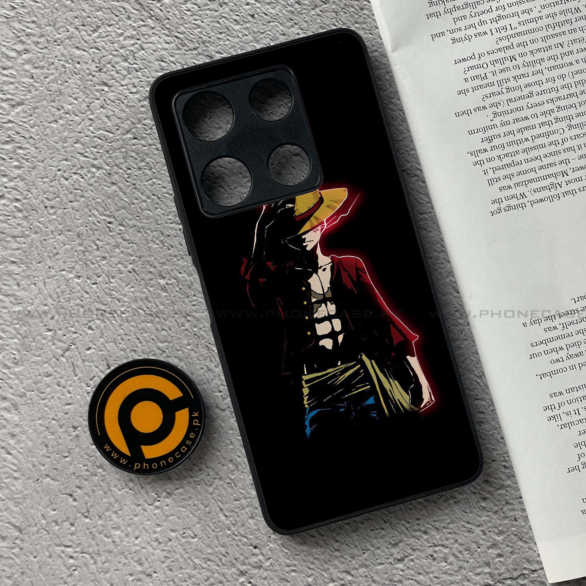 Infinix Note 30 Pro - Anime Series - Premium Metal Printed soft Bumper shock Proof Case