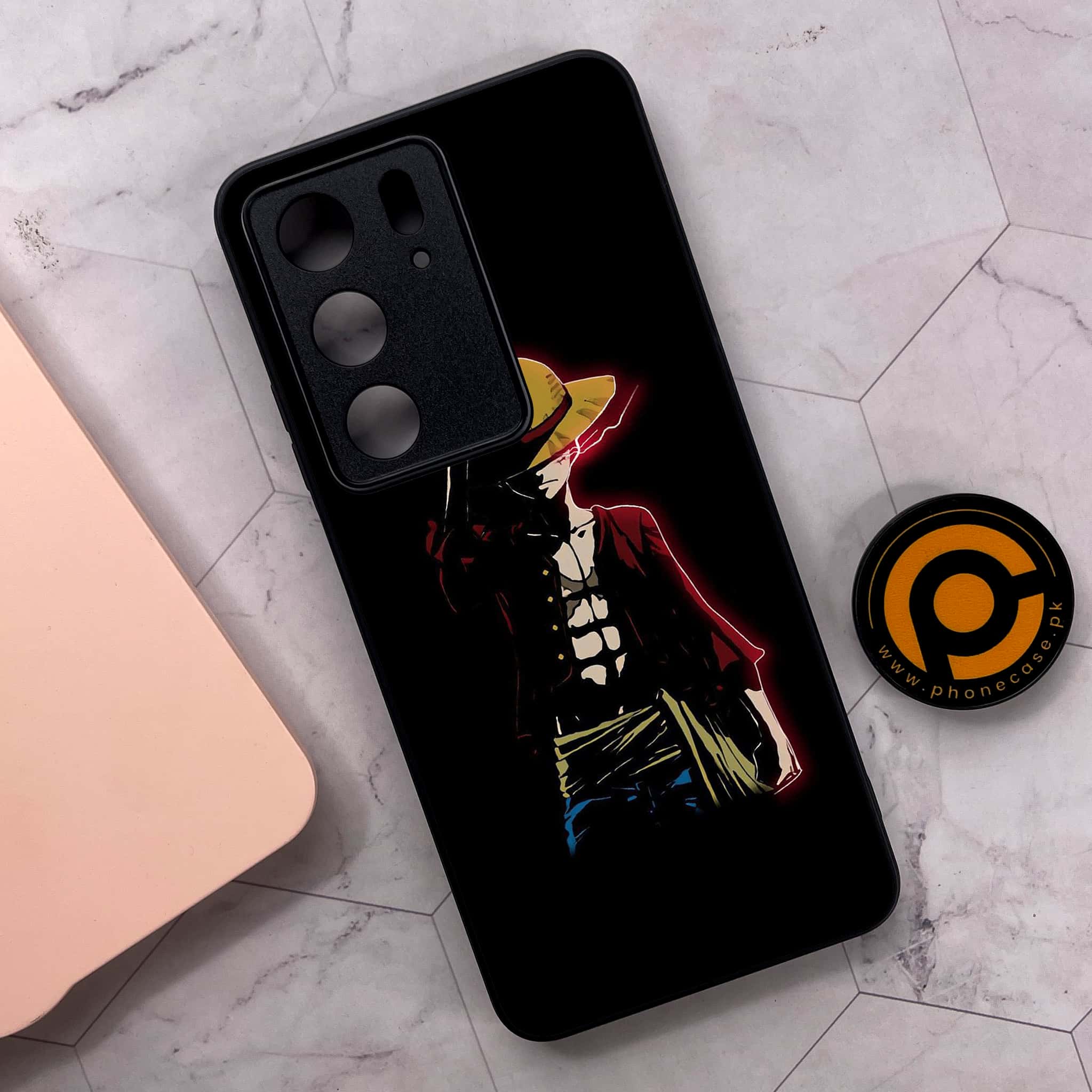 Realme C75x 4G - Anime Series - Premium Metal Printed soft Bumper shock Proof Case
