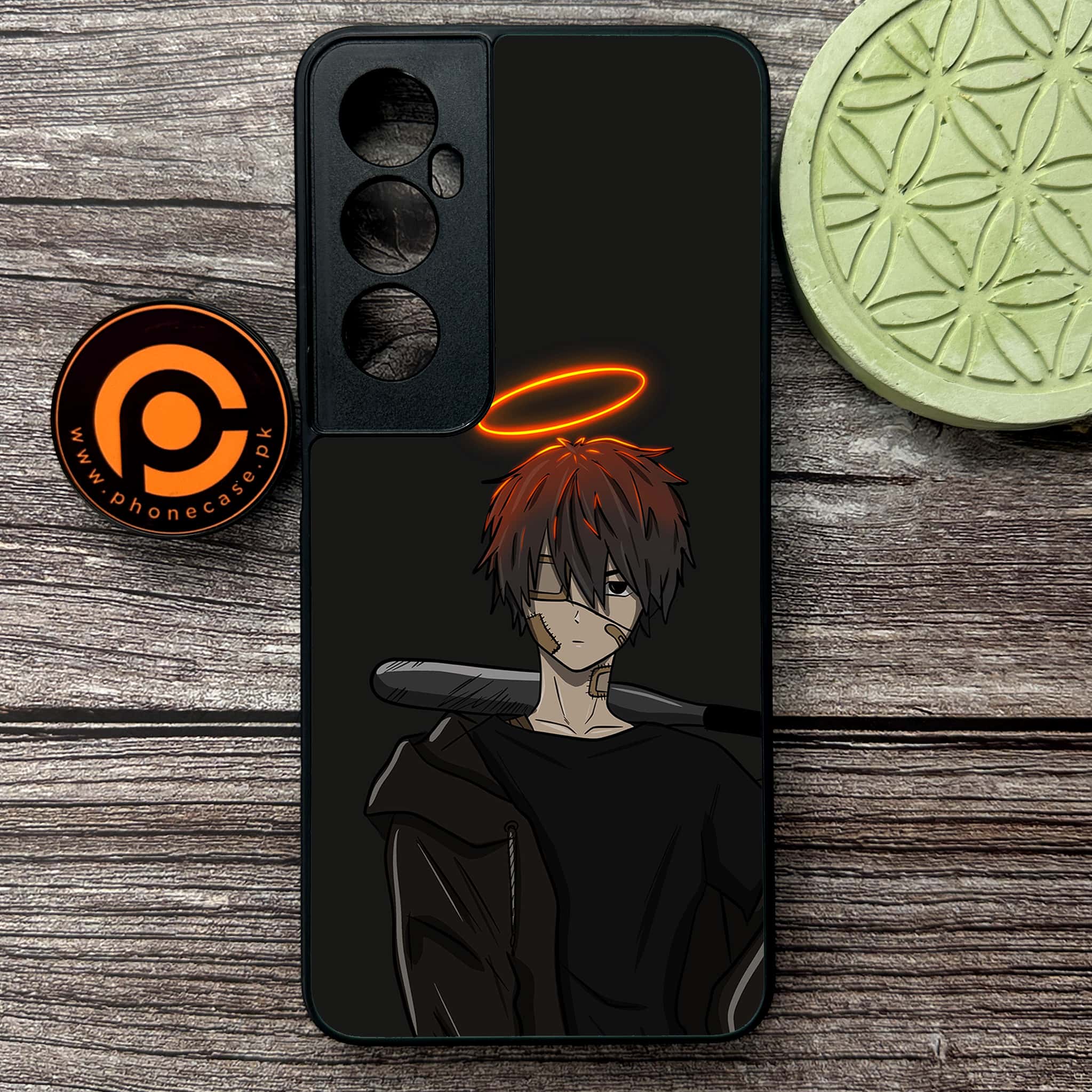 Realme C65  - Anime Series - Premium Metal Printed soft Bumper shock Proof Case