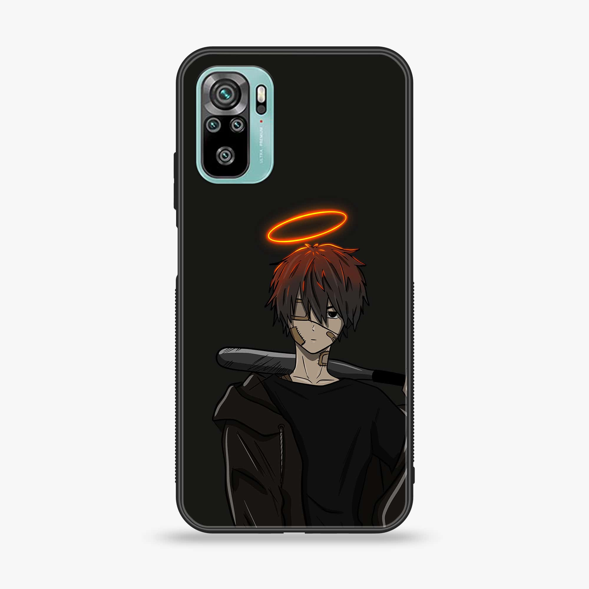 Xiaomi Redmi Note 10 - Anime Series - Premium Printed Glass soft Bumper shock Proof Case