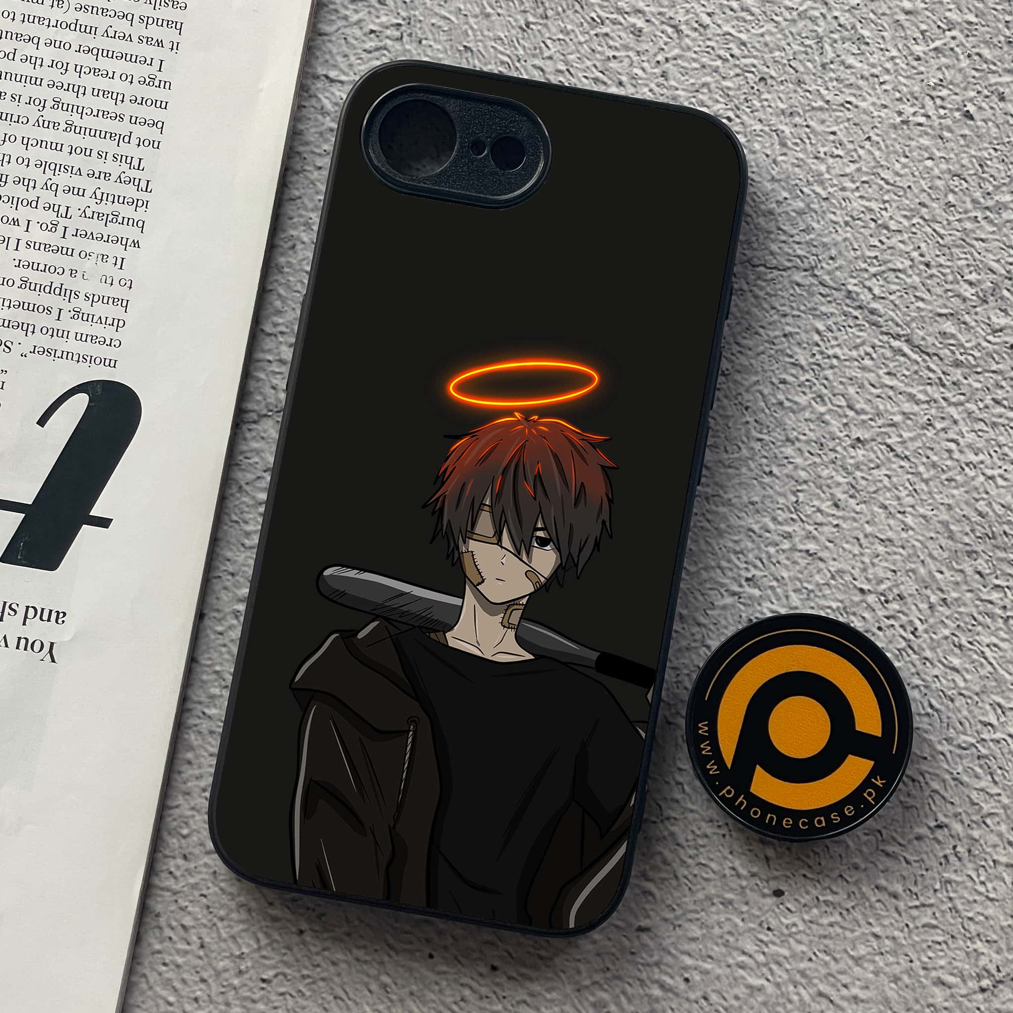 iPhone 16e - Anime Series - Premium Metal  Printed soft Bumper shock Proof Case