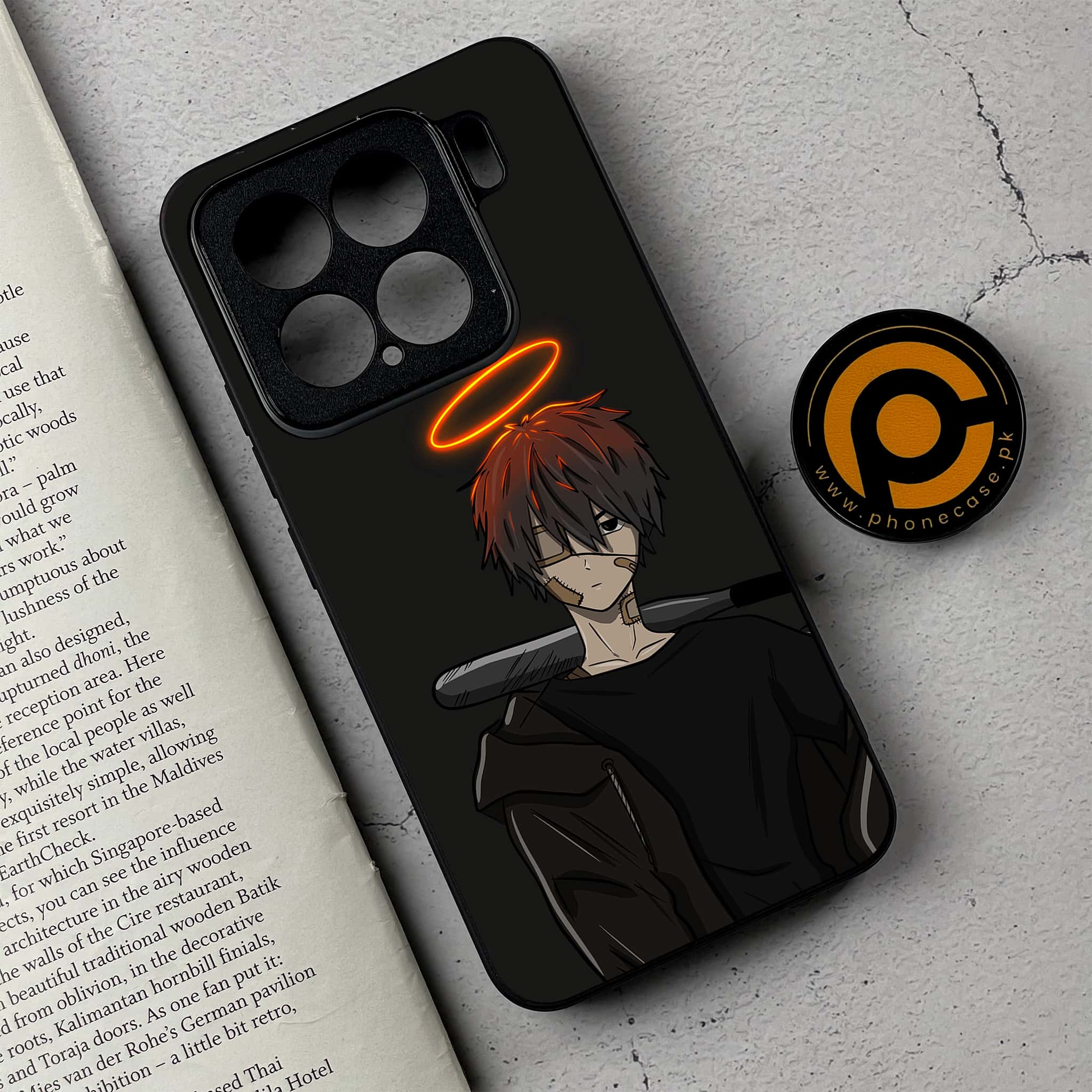 Xiaomi 15 - Anime Series - Premium Metal Printed soft Bumper shock Proof Case