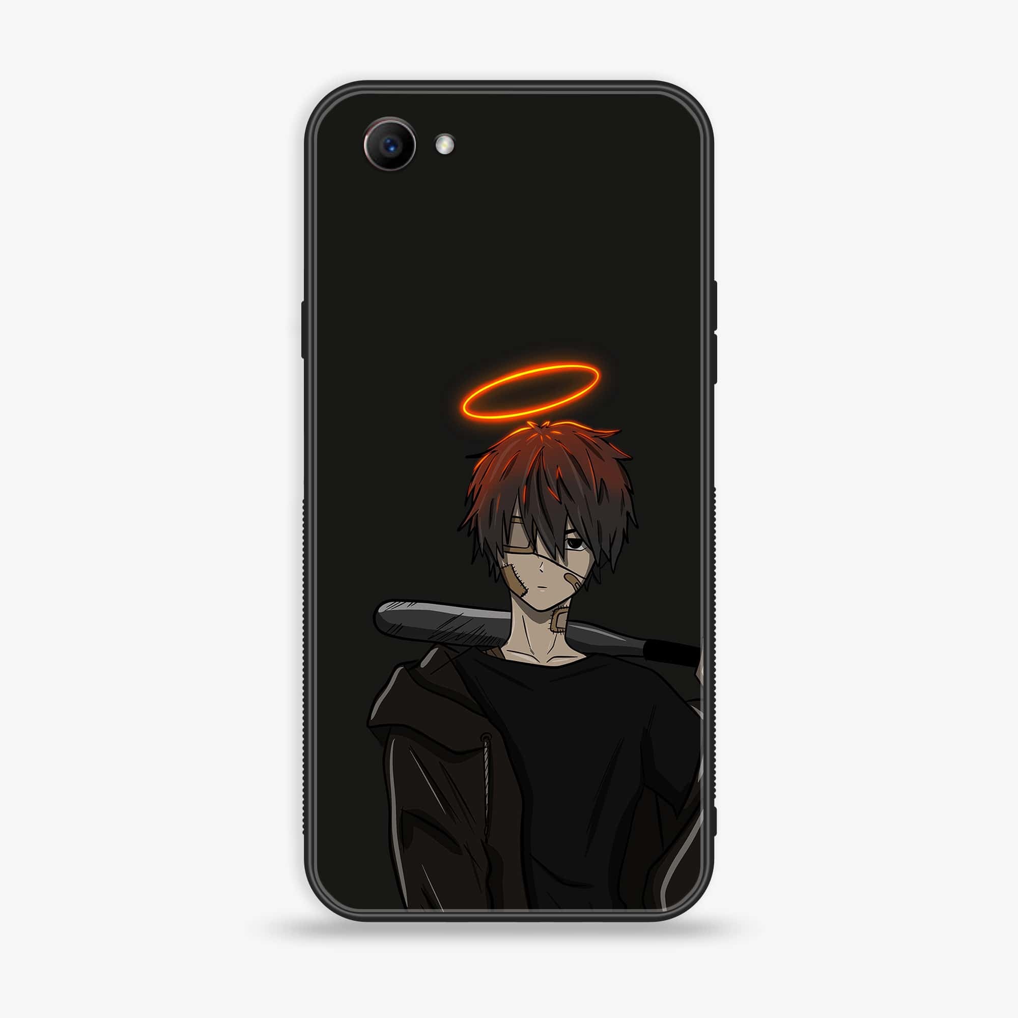 Oppo F7 Youth - Anime Series - Premium Printed Glass soft Bumper shock Proof Case