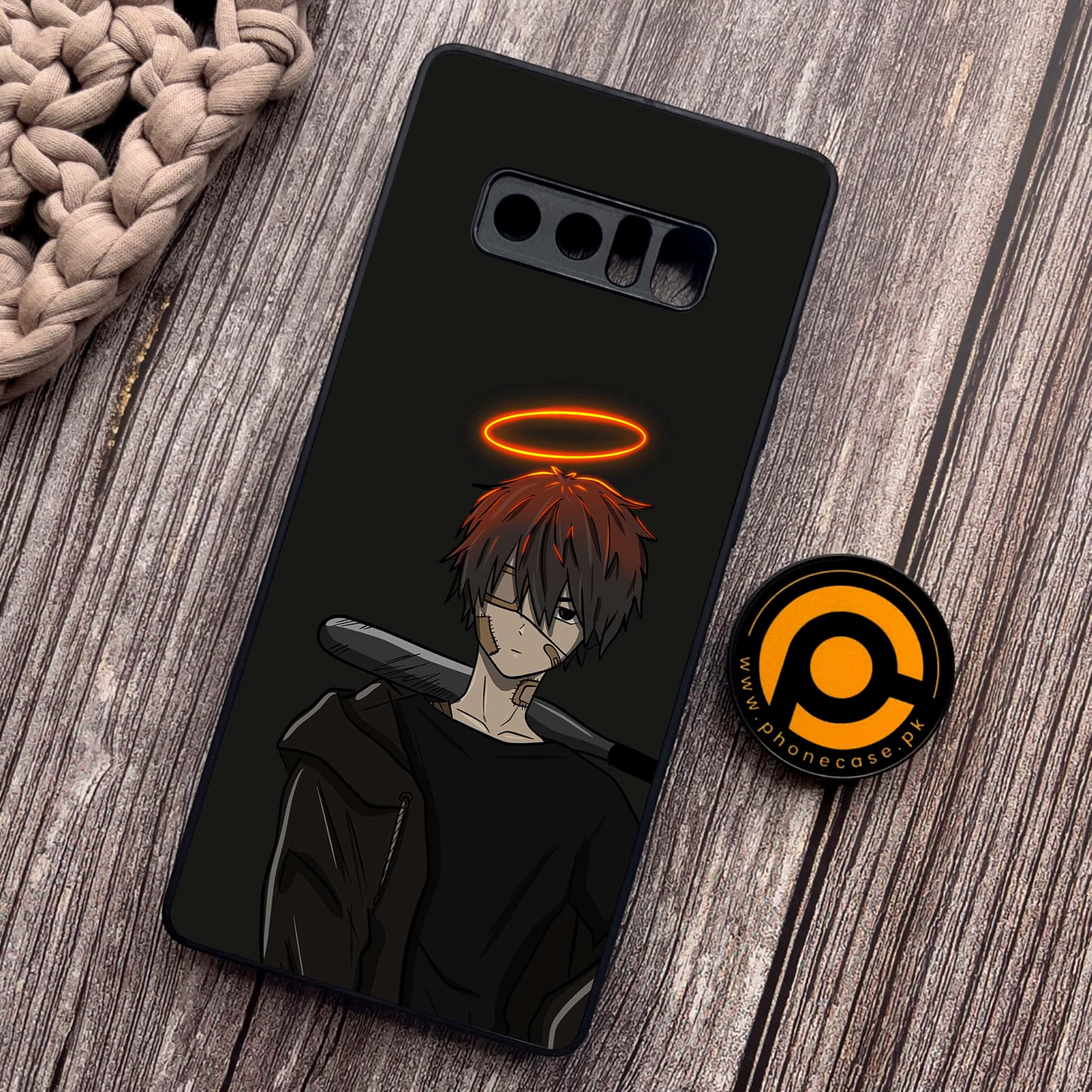 Samsung Galaxy Note 8 - Anime Series - Premium Metal Printed soft Bumper shock Proof Case