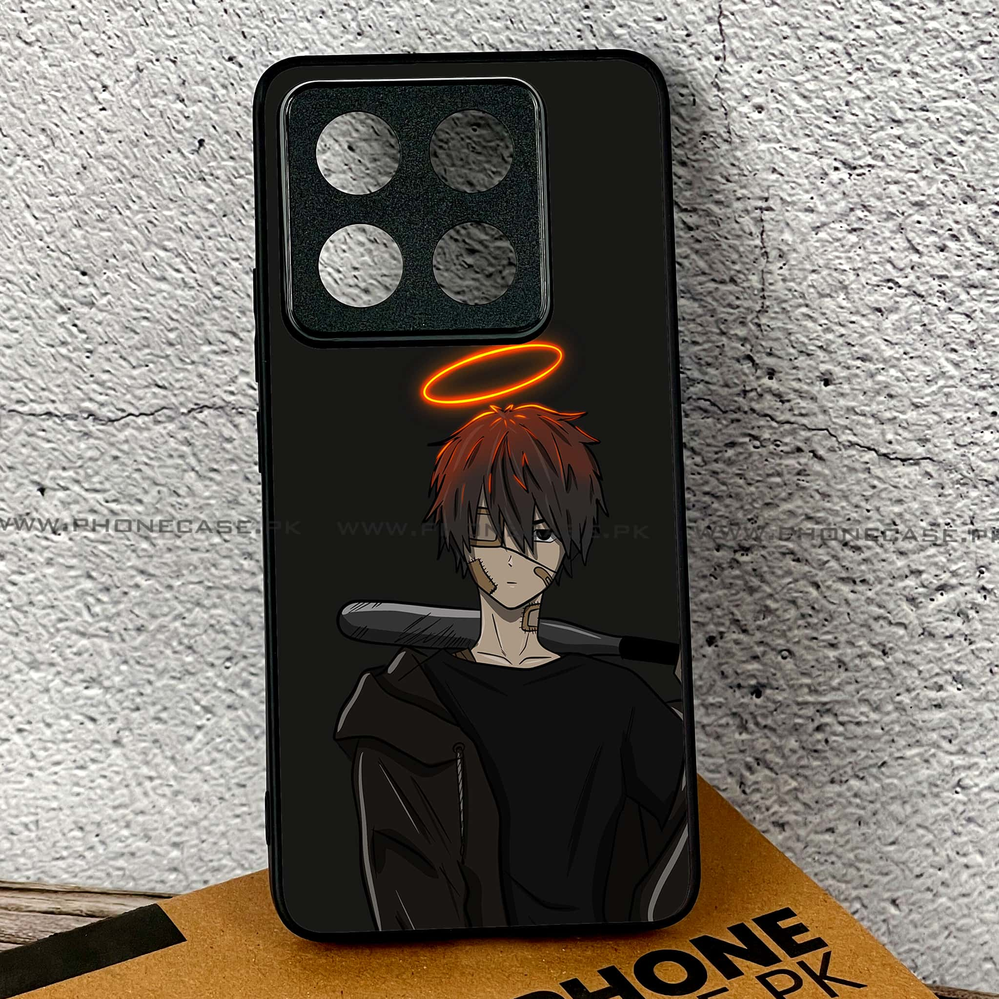 Xiaomi 14T - Anime Series - Premium Printed Glass soft Bumper shock Proof Case