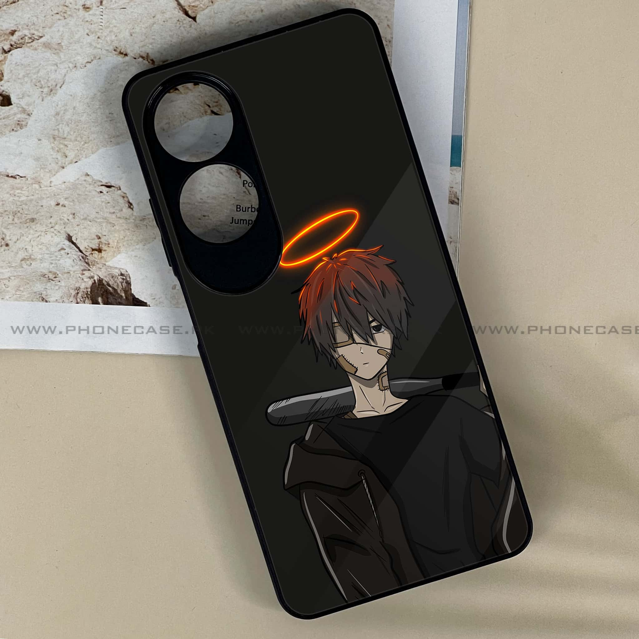 Oppo A60 - Anime Series - Premium Printed Metal soft Bumper shock Proof Case