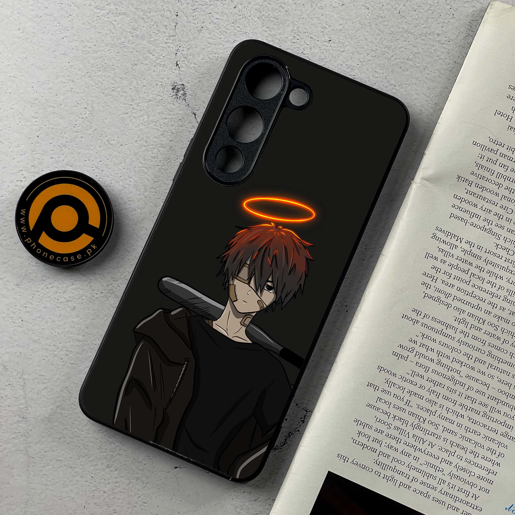 Vivo Y04 - Anime Series - Premium Metal Printed Soft Bumper Shockproof Case