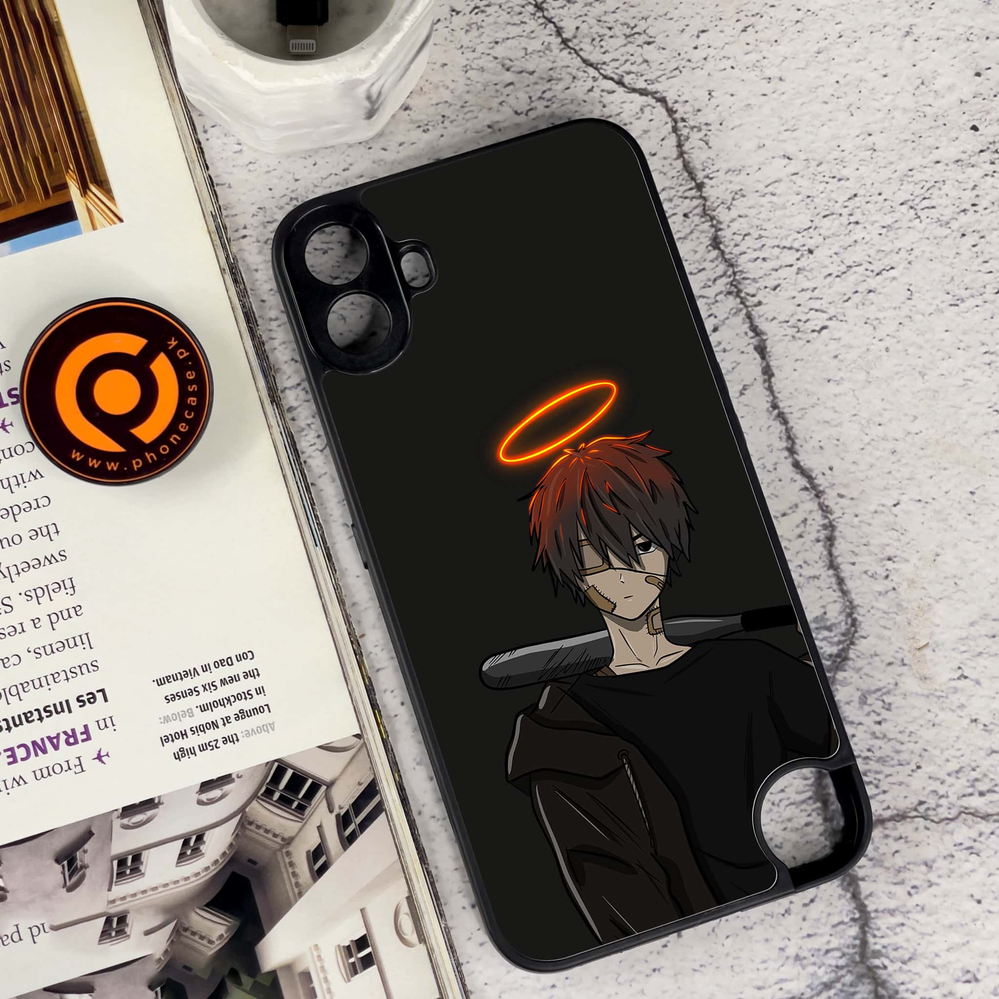 Nothing CMF Phone 1 - Anime Series - Premium Metal Printed soft Bumper Shock Proof Case
