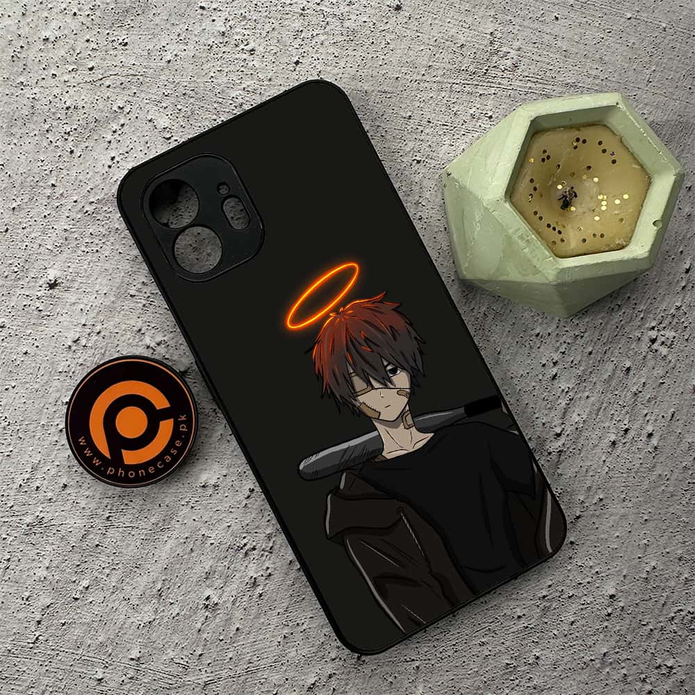 Nothing Phone 2 - Anime Series - Premium Metal  Printed soft Bumper shock Proof Case