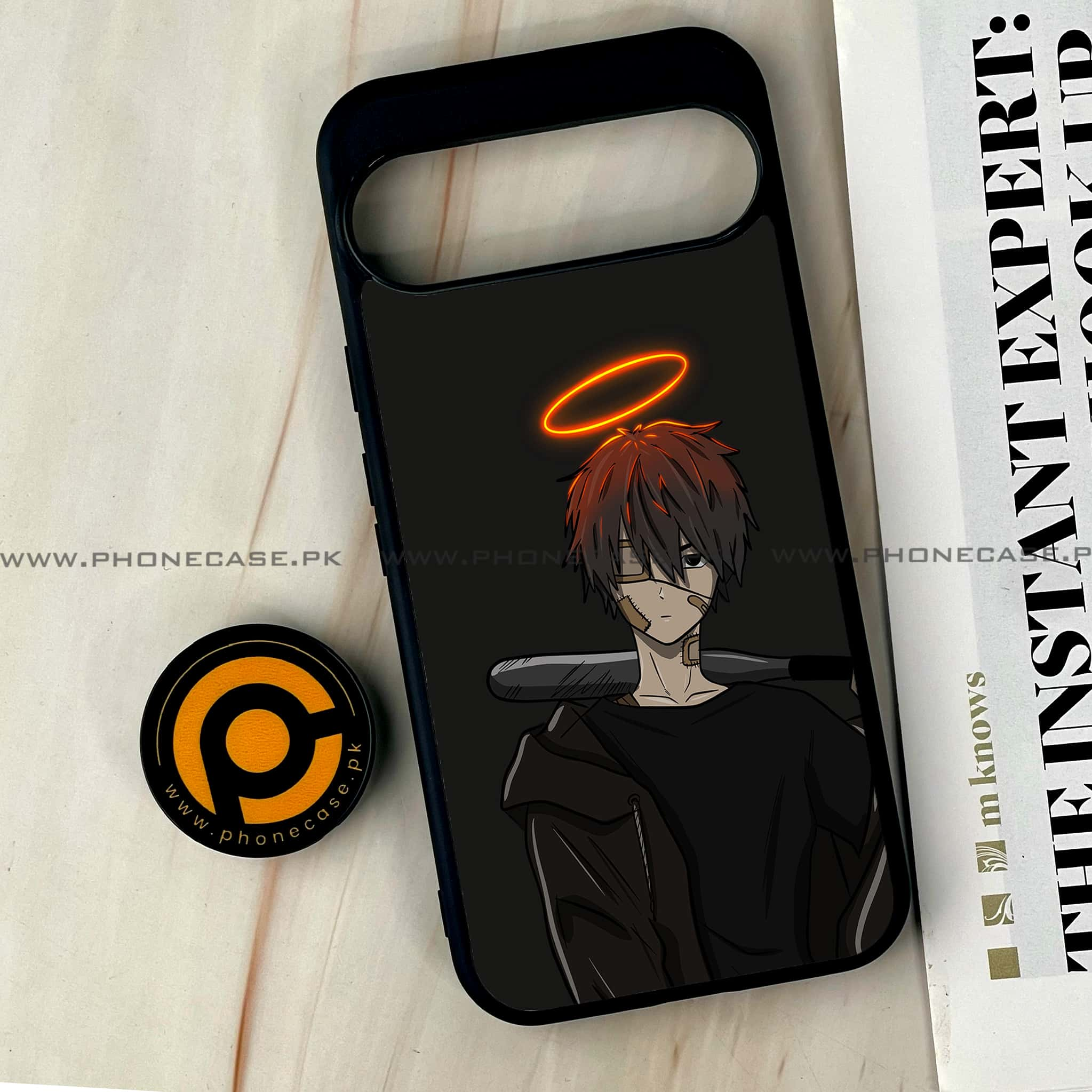 Google Pixel 9 Pro XL - Anime Series - Premium Printed Glass soft Bumper shock Proof Case